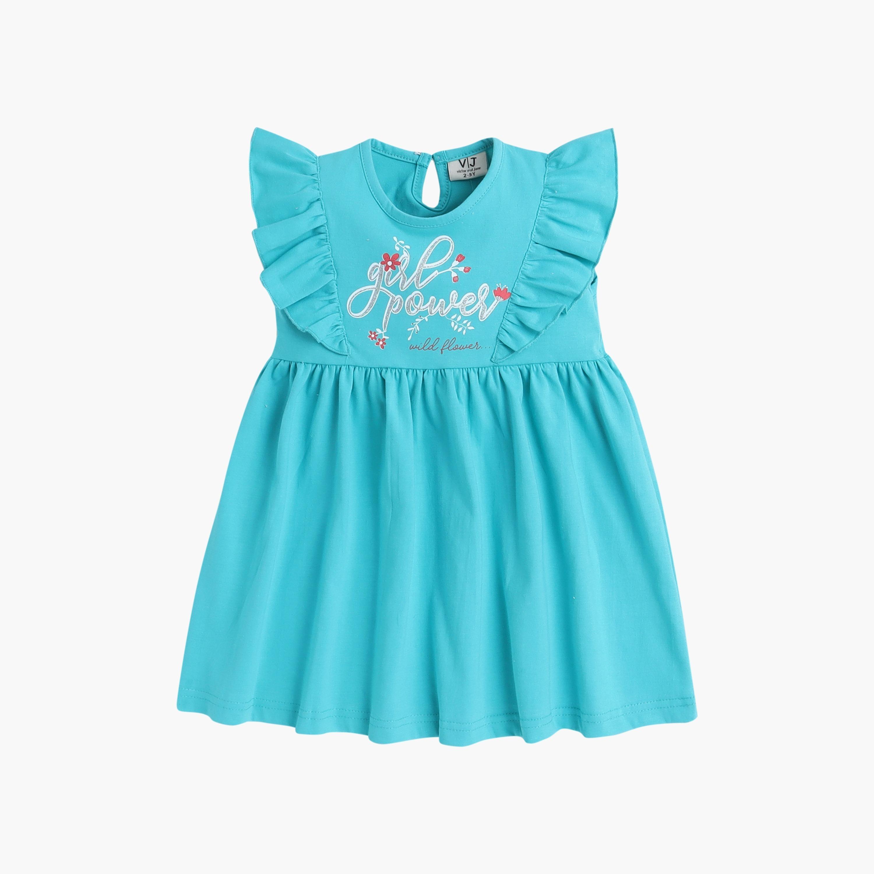 Victor and Jane 2-Piece Floral Printed Cap Sleeves Dresses-girls-clothing-dressesandjumpsuits-image-2