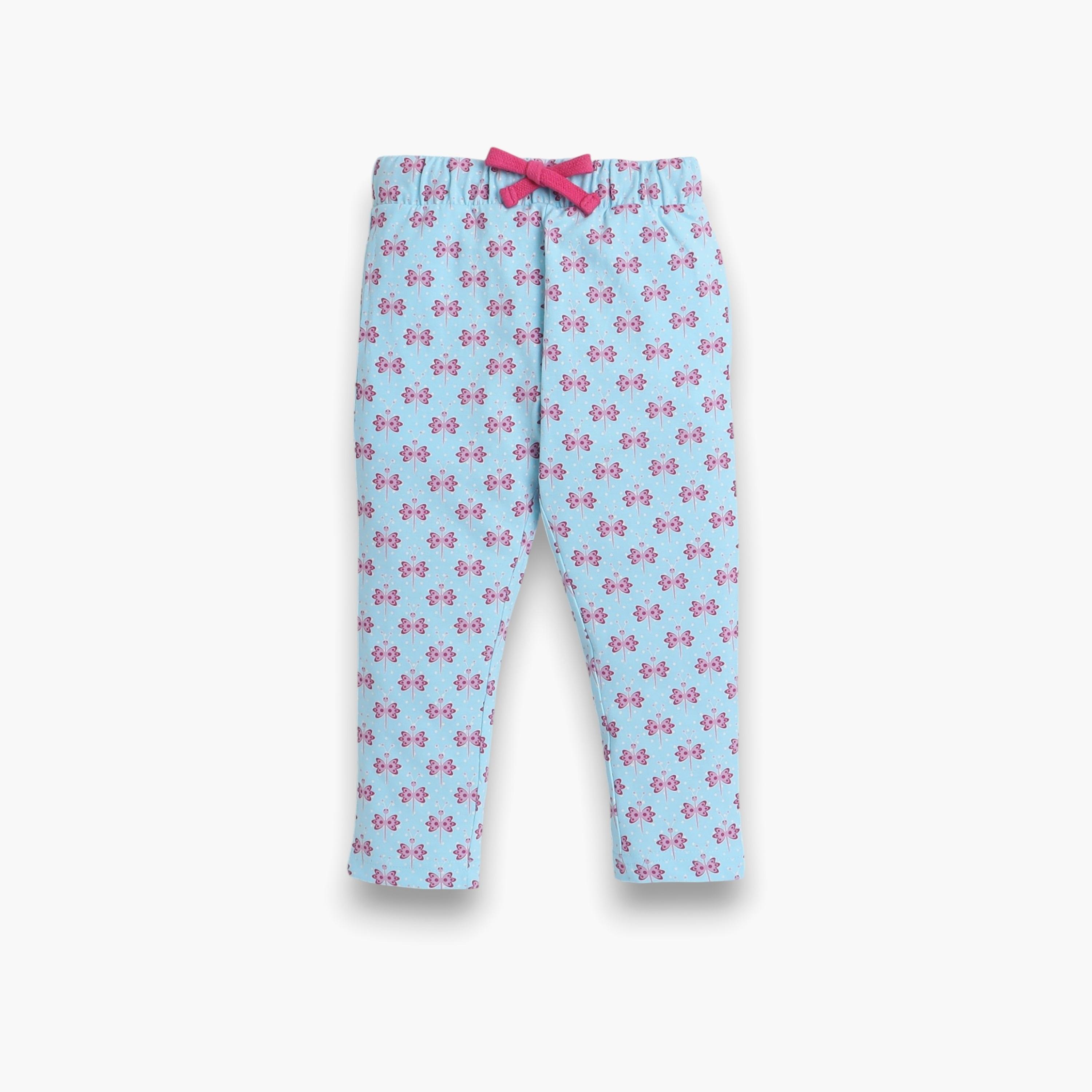 Victor and Jane 2-Piece Printed Short Sleeves T-Shirt with Joggers-girls-clothing-nightwear-image-3