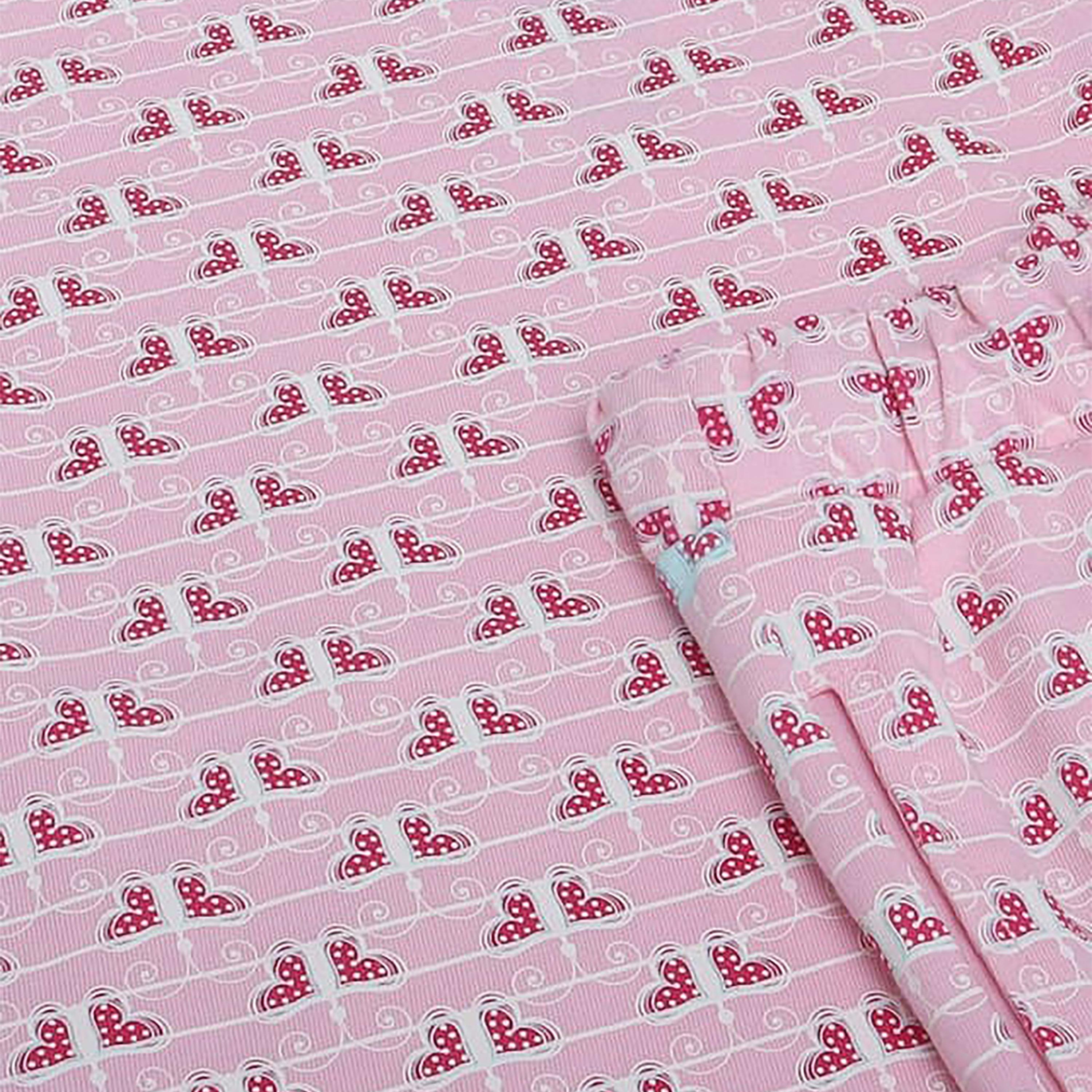 Victor and Jane 2-Piece Printed Short Sleeves T-Shirt with Joggers-baby-girls-clothing-nightwear-pyjamasets-image-5