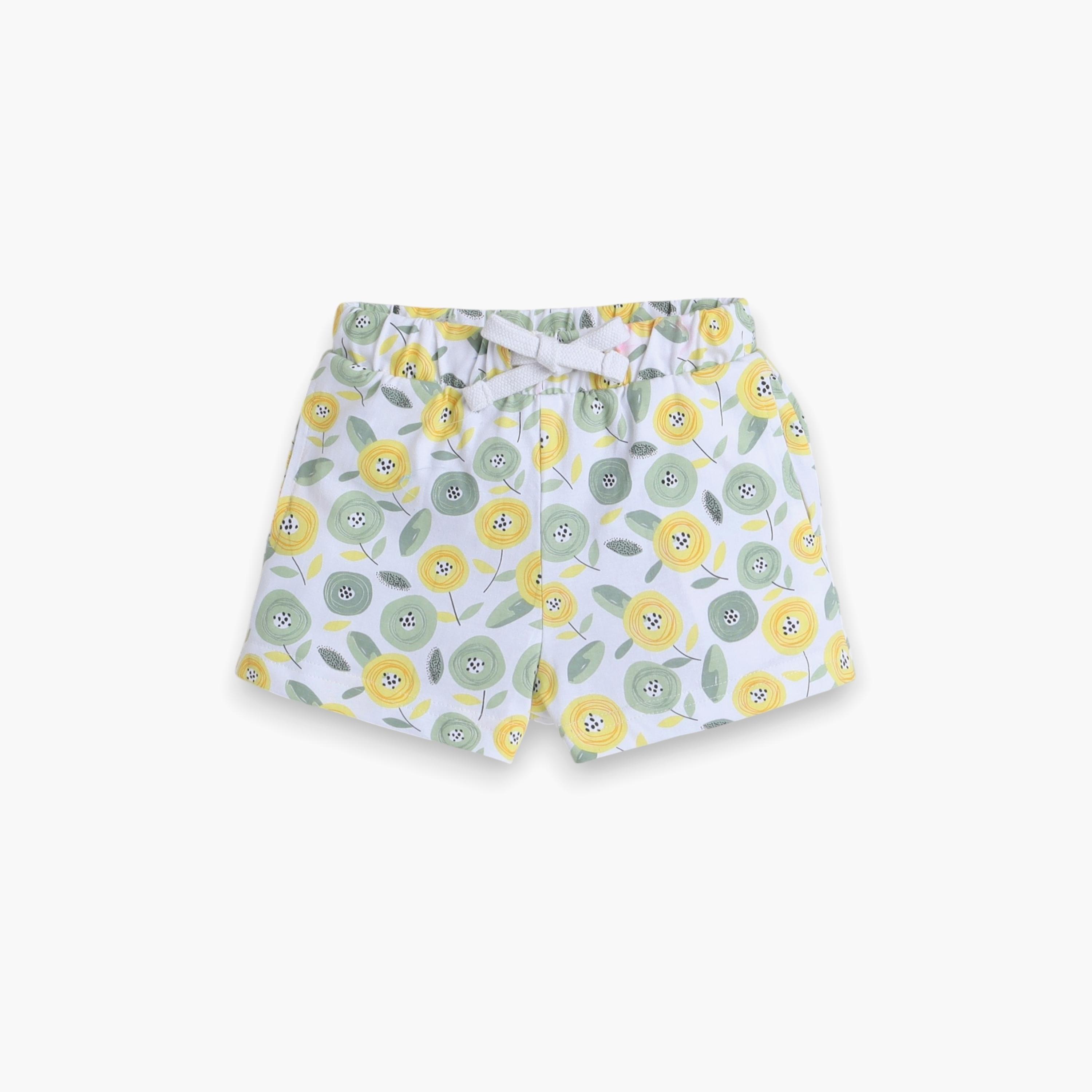 Victor and Jane 2-Piece Printed Short Sleeves T-Shirt with Shorts-baby-girls-clothing-nightwear-pyjamasets-image-4