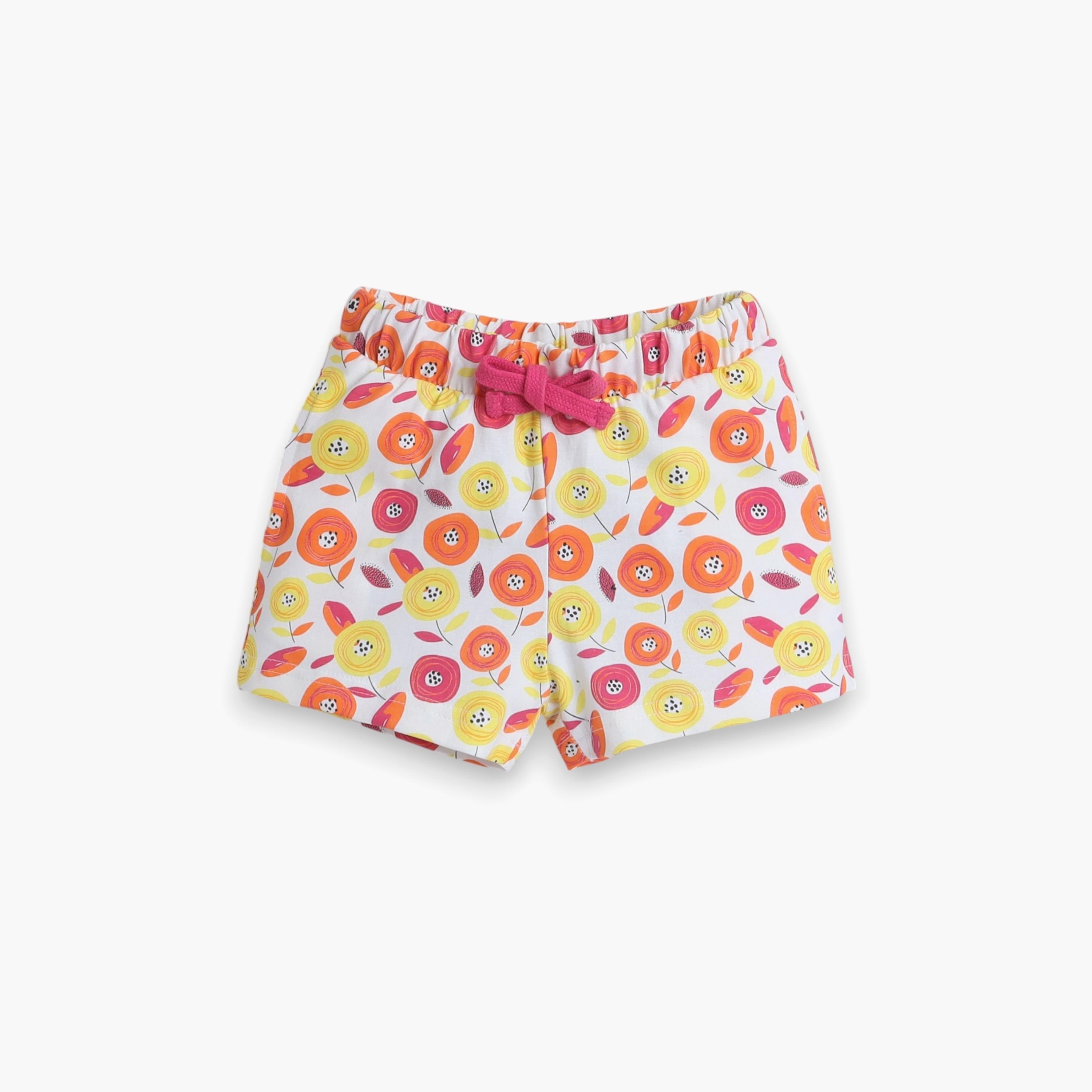 Victor and Jane 2-Piece Printed Short Sleeves T-Shirt with Shorts-baby-girls-clothing-nightwear-pyjamasets-image-4