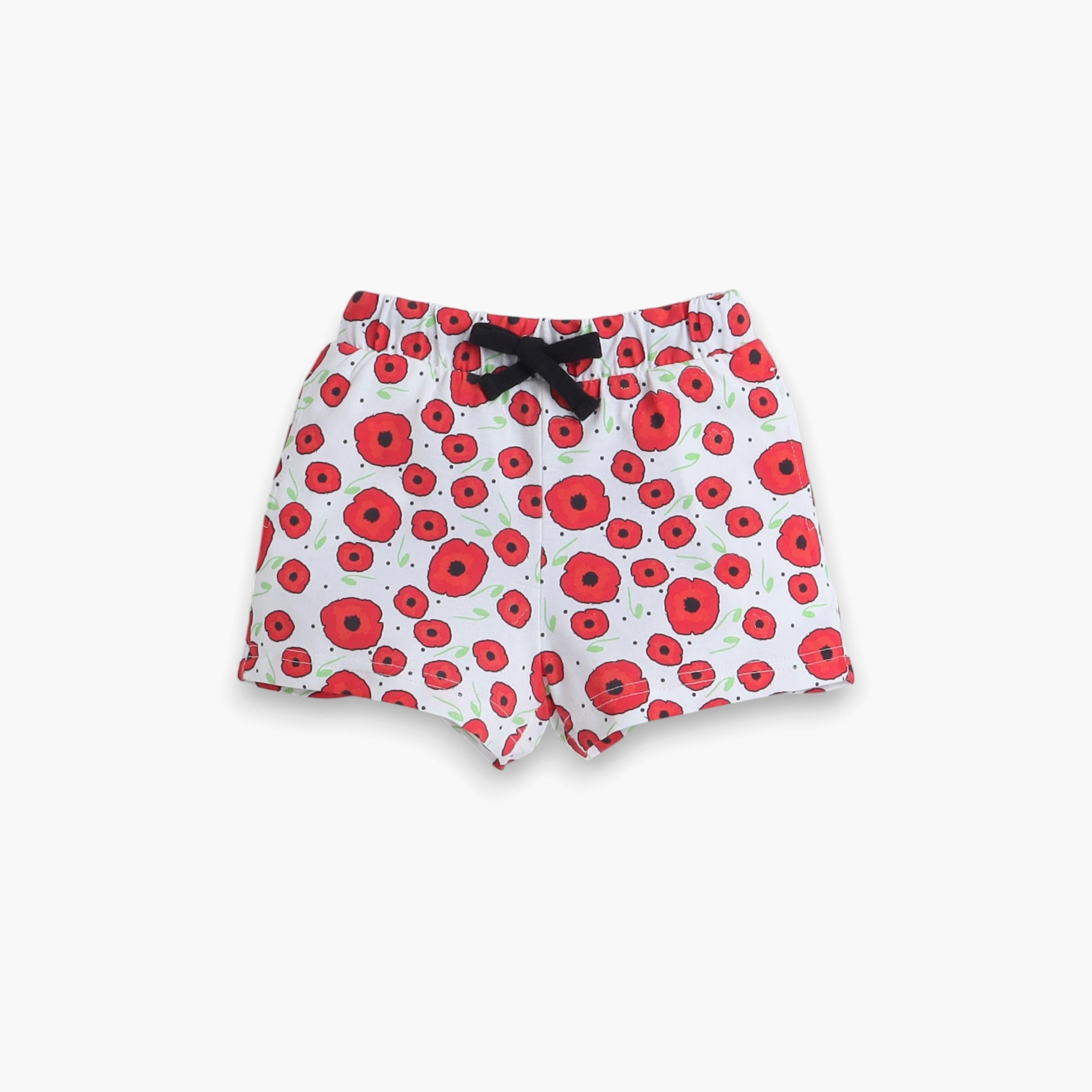 Victor and Jane 2-Piece Printed Short Sleeves T-Shirt with Shorts-baby-girls-clothing-nightwear-pyjamasets-image-4