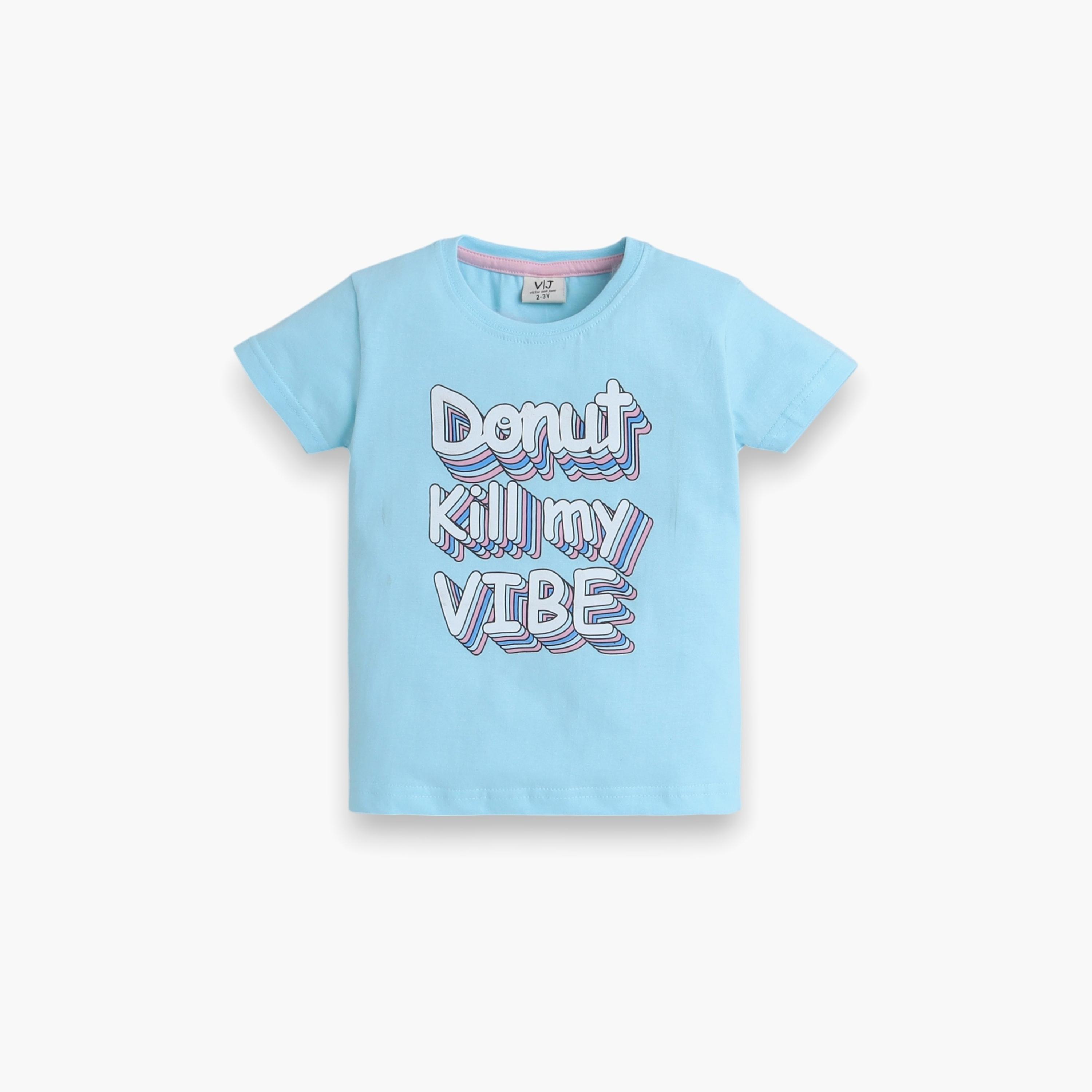 Victor and Jane 2-Piece Printed Short Sleeves T-Shirt with Shorts-baby-girls-clothing-nightwear-pyjamasets-image-3