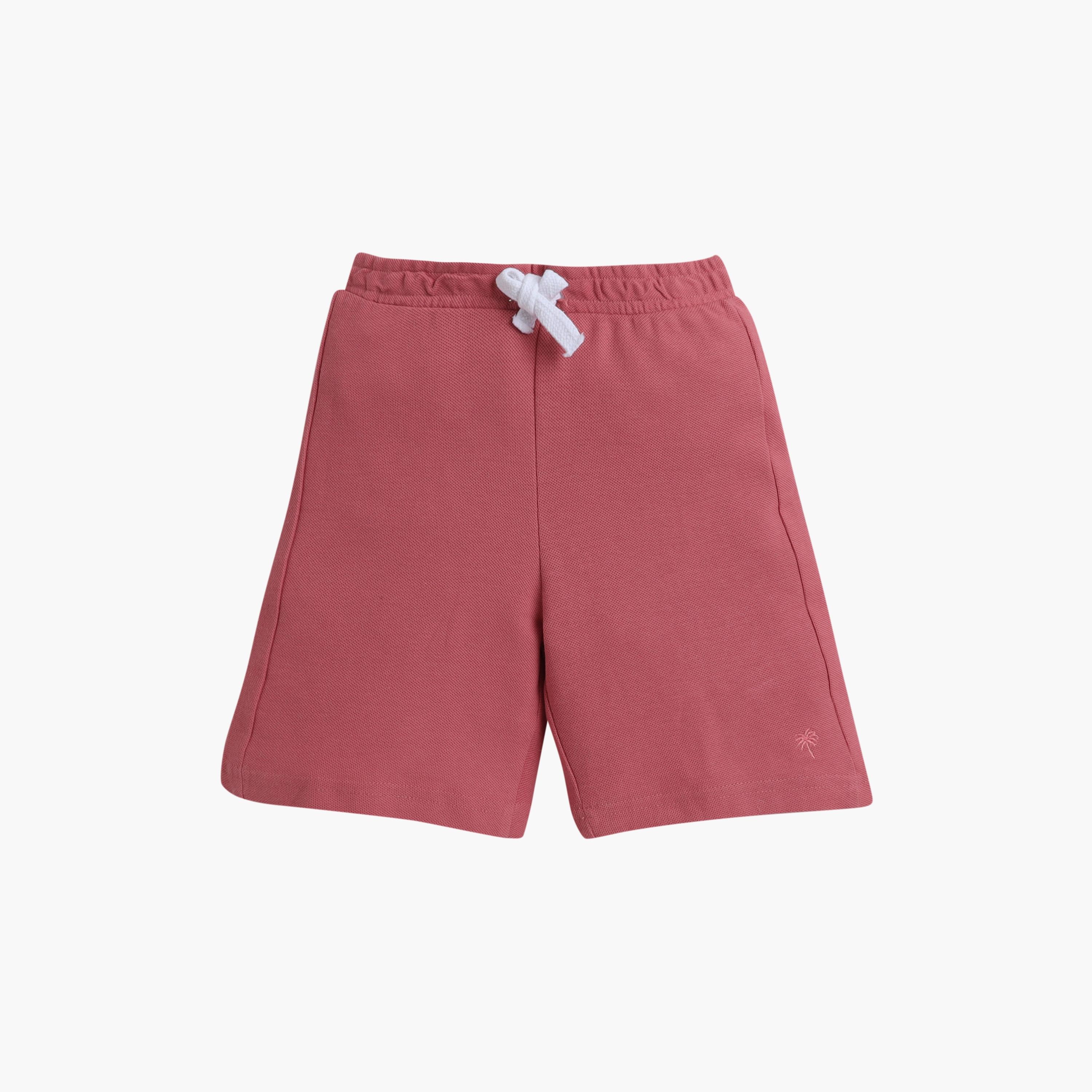 Victor and Jane 2-Piece Solid Elasticated Shorts-boys-clothing-multipacks-image-3