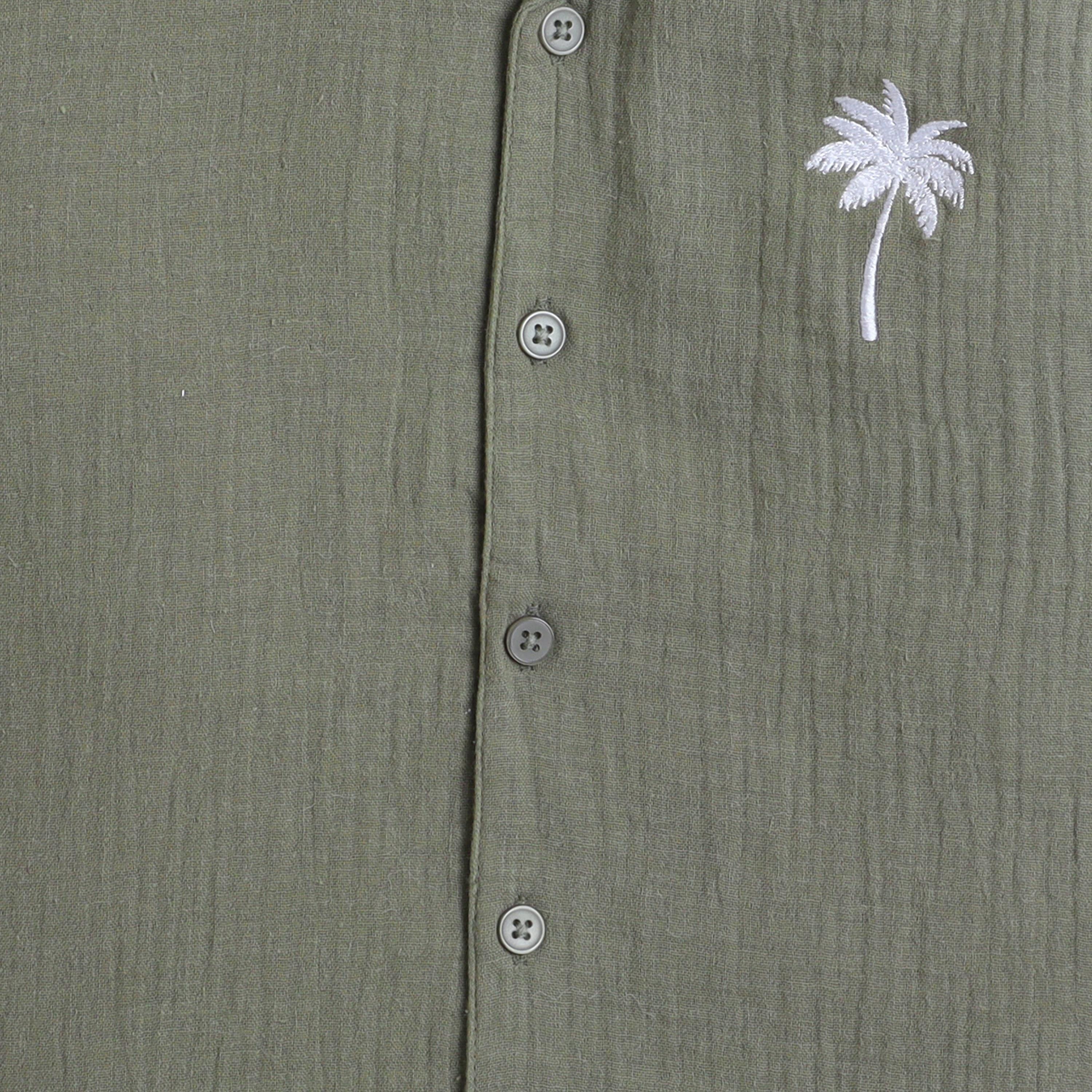 Victor and Jane 2-Piece Solid Short Sleeves Shirt with Shorts-boys-clothing-setsandcoords-image-6