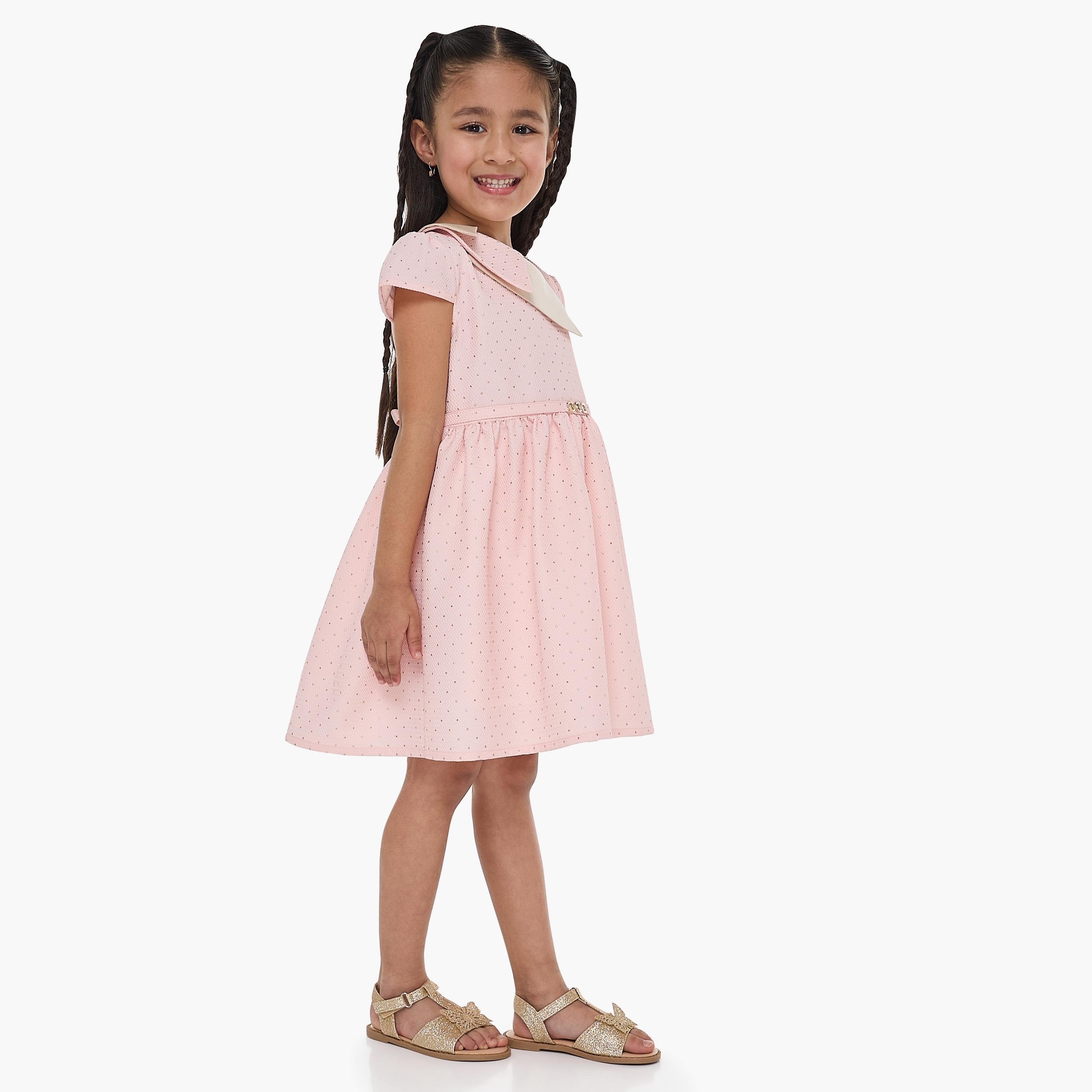 فستان بطبعات وأكمام كاب من فيكتور اند جين-girls-clothing-dressesandjumpsuits-image-3
