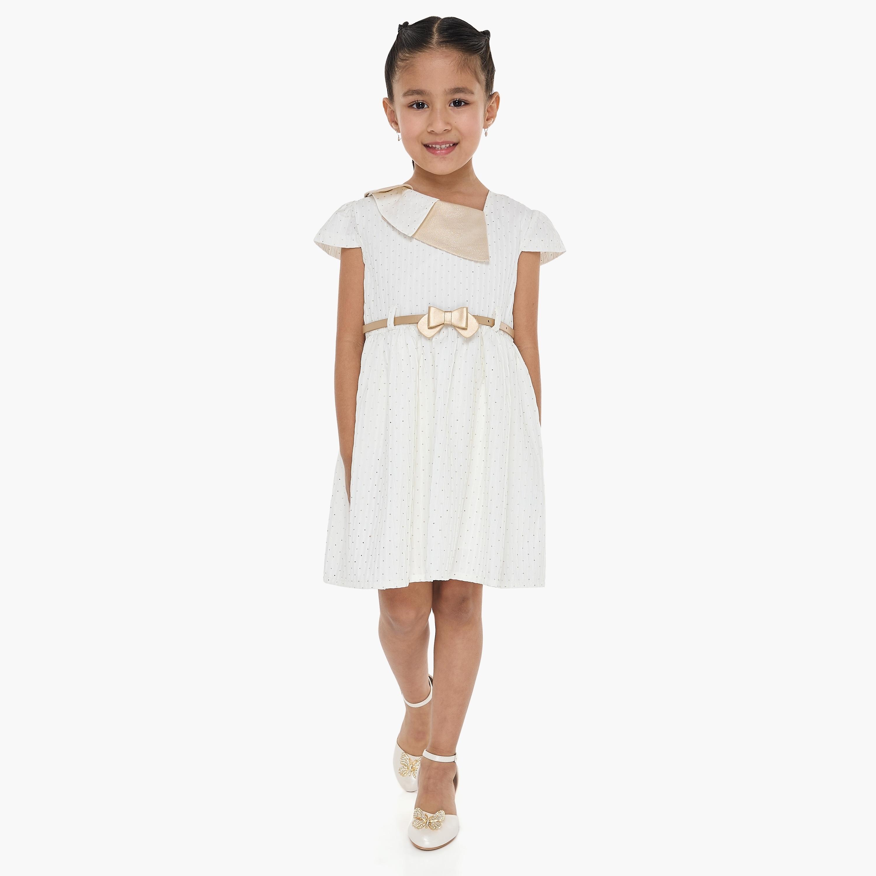 Victor and Jane Printed Cap Sleeves Dress-girls-clothing-dressesandjumpsuits-image-2