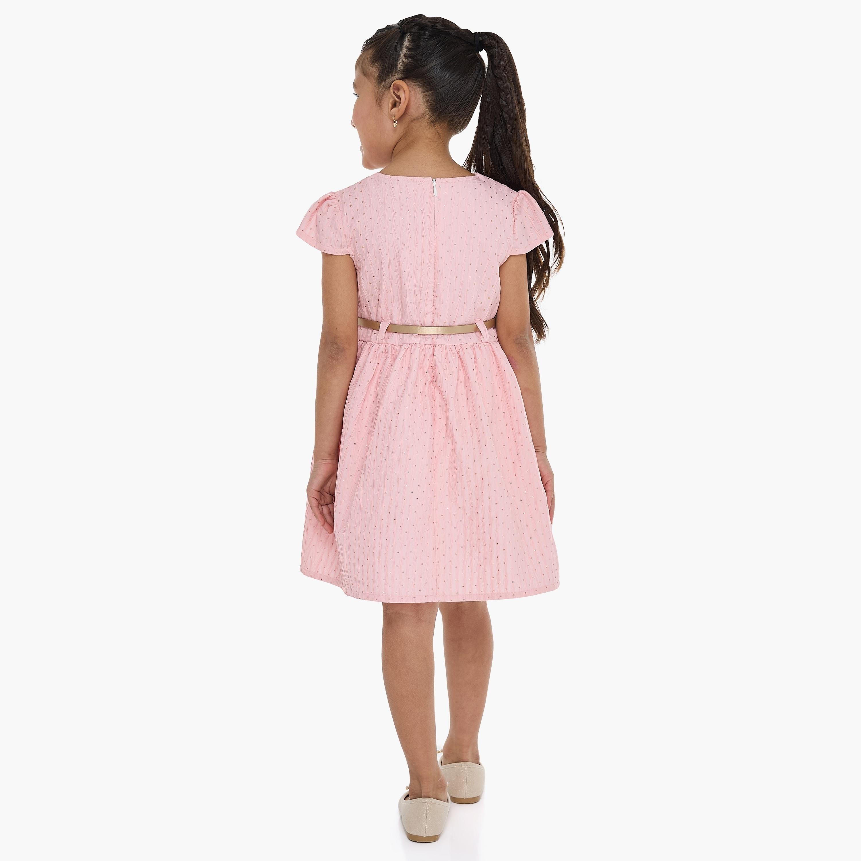 Victor and Jane Printed Cap Sleeves Dress-girls-clothing-dressesandjumpsuits-image-4