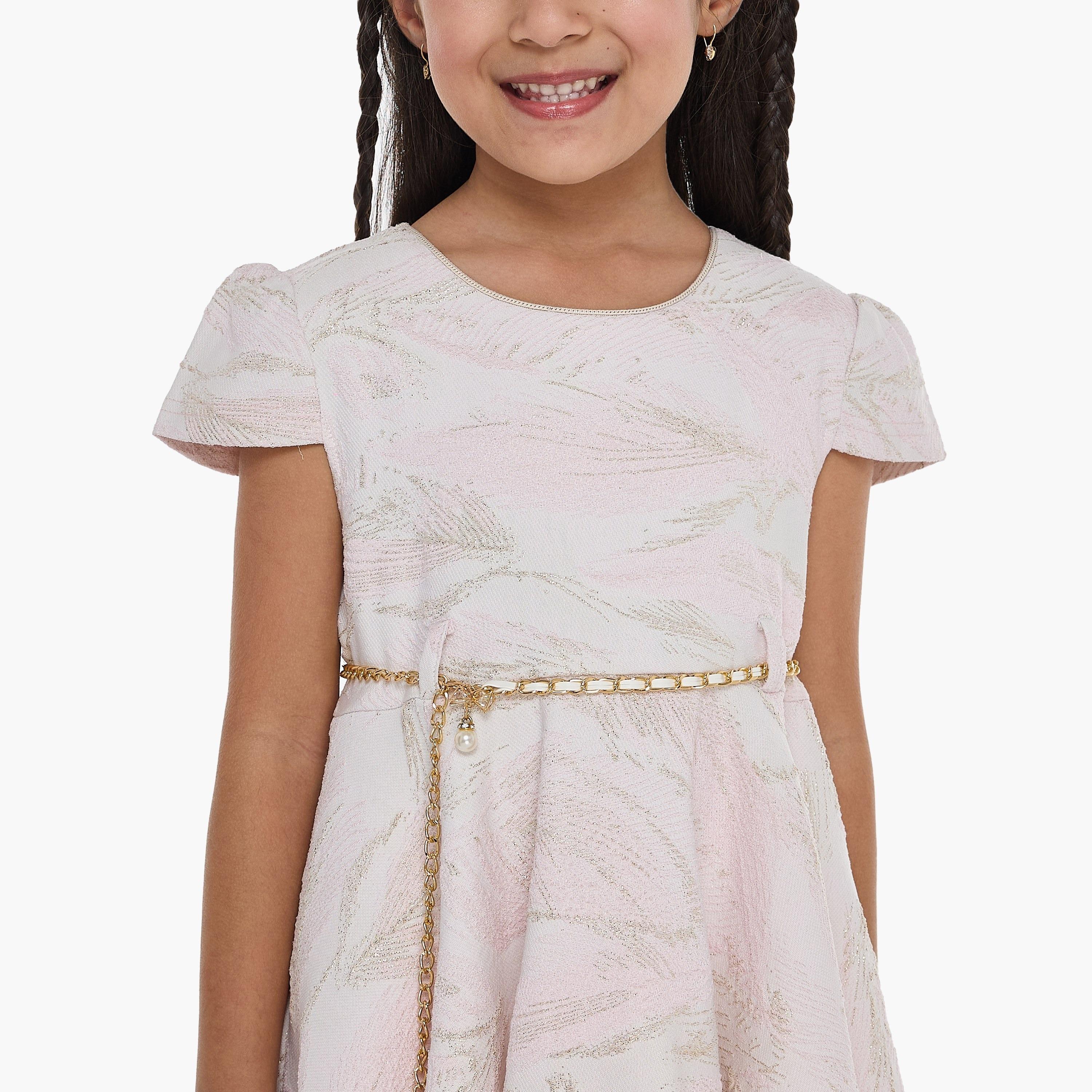 Victor and Jane Printed Cap Sleeves Dress-girls-clothing-dressesandjumpsuits-image-5