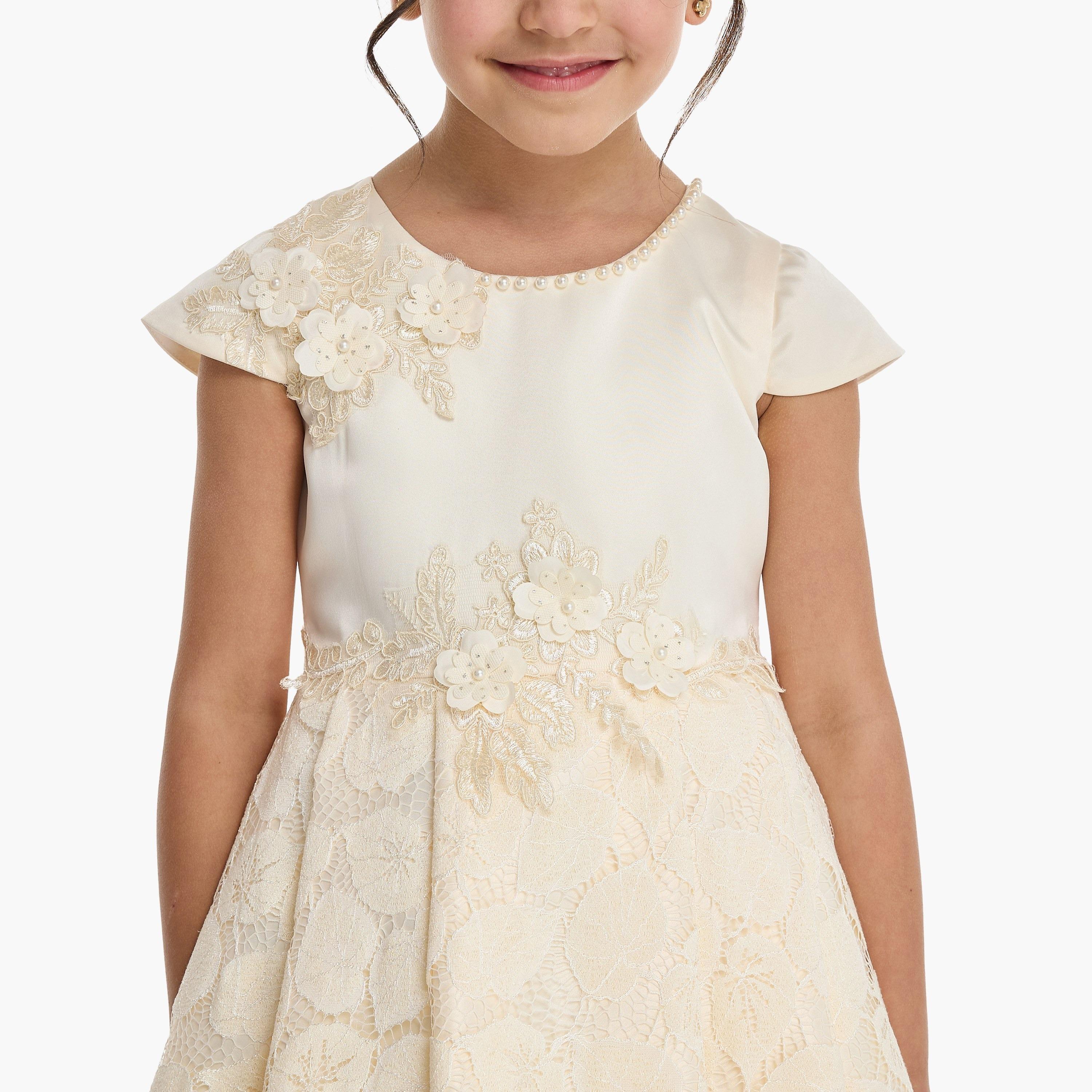 Victor and Jane Embroidered Cap Sleeves Dress-girls-clothing-dressesandjumpsuits-image-5