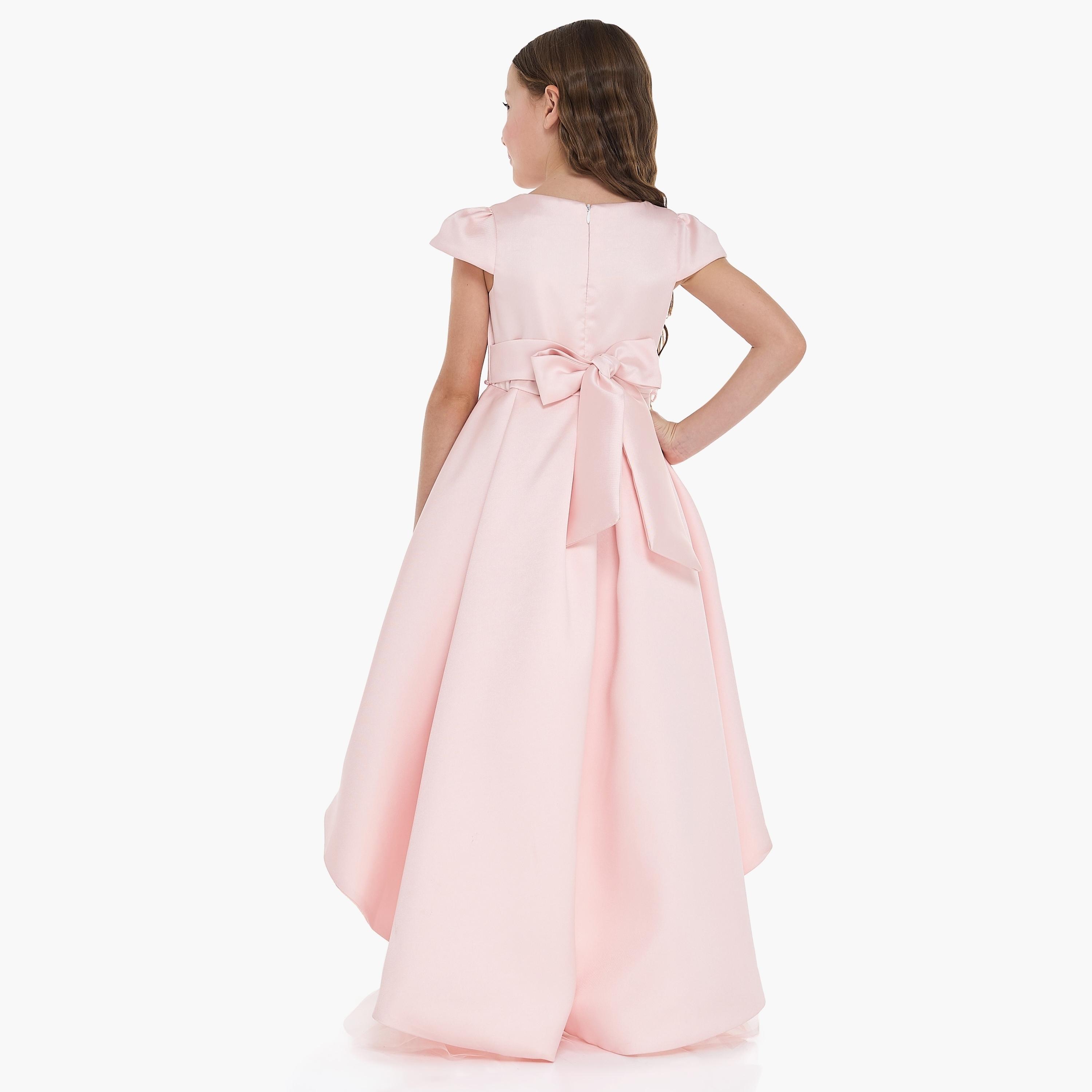Victor and Jane Embroidered Cap Sleeves Dress-girls-clothing-dressesandjumpsuits-image-5