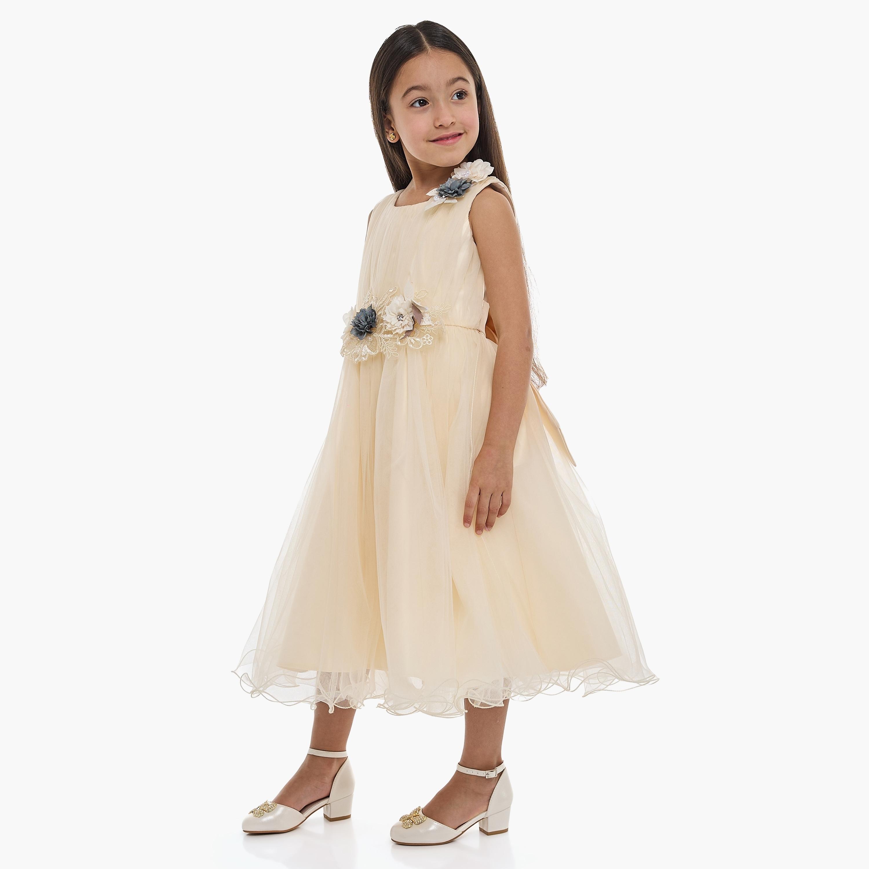 Victor and Jane Embroidered Sleeveless Dress-girls-clothing-dressesandjumpsuits-image-4