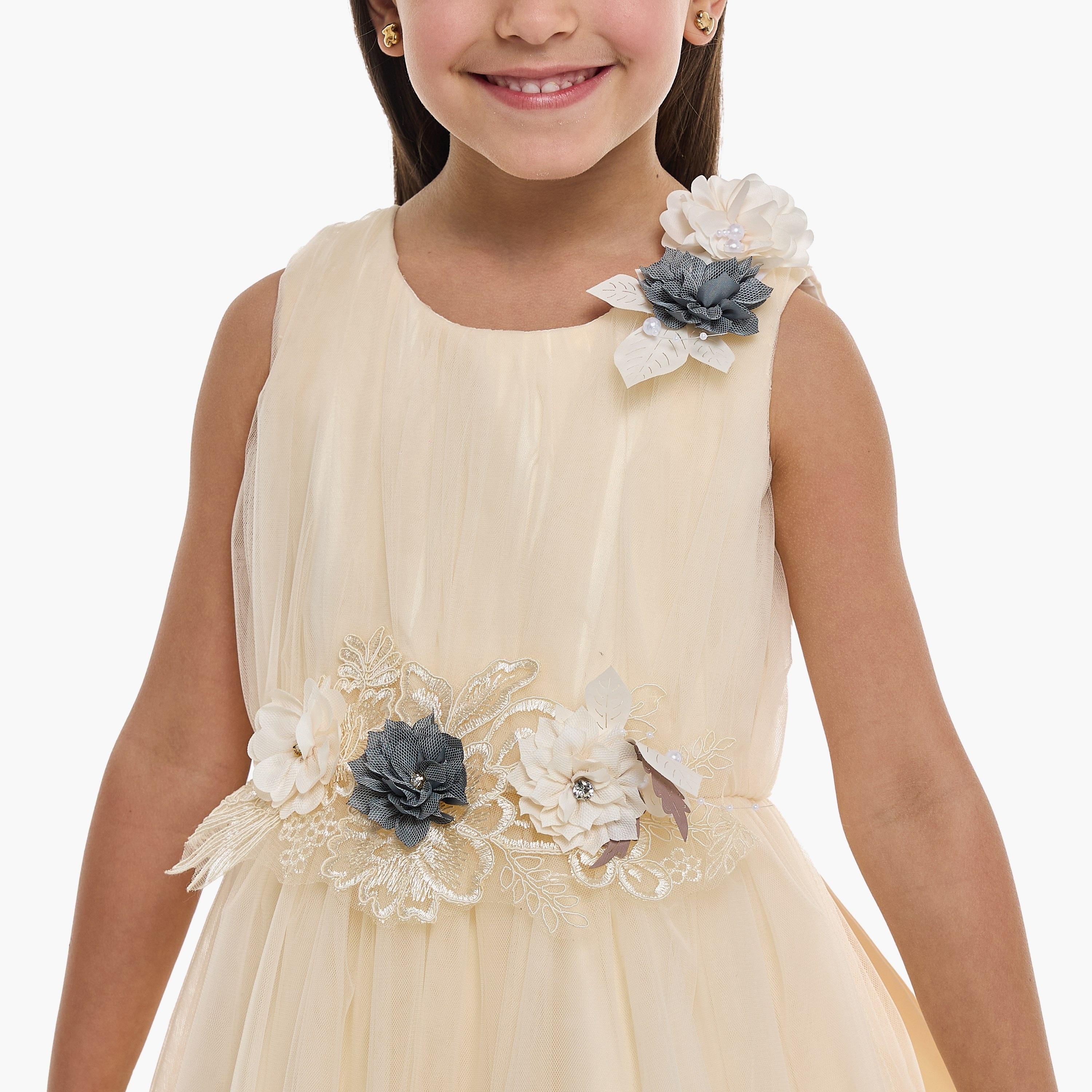 Victor and Jane Embroidered Sleeveless Dress-girls-clothing-dressesandjumpsuits-image-6