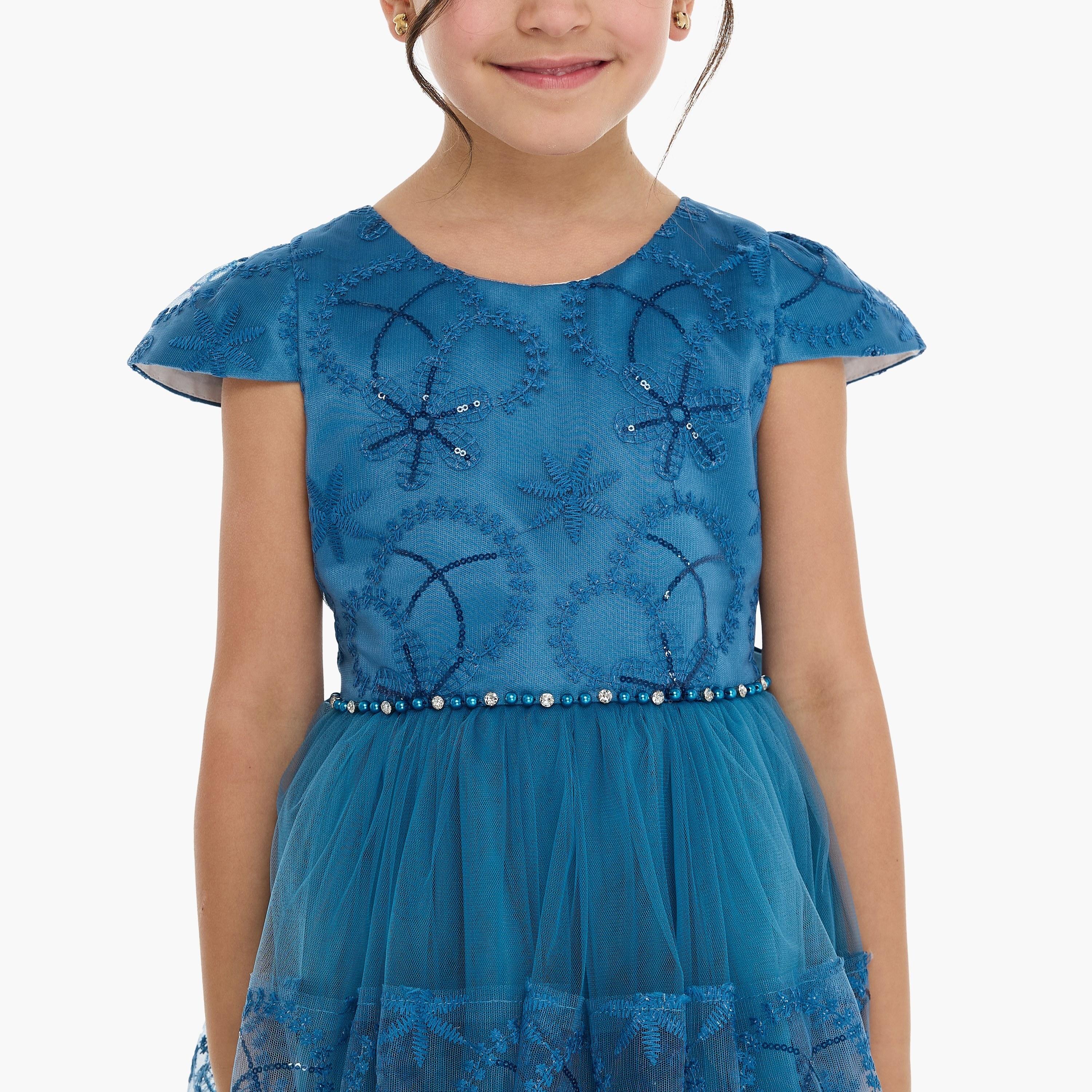 فستان بأكمام كاب مزين من فيكتور اند جين-girls-clothing-dressesandjumpsuits-image-6