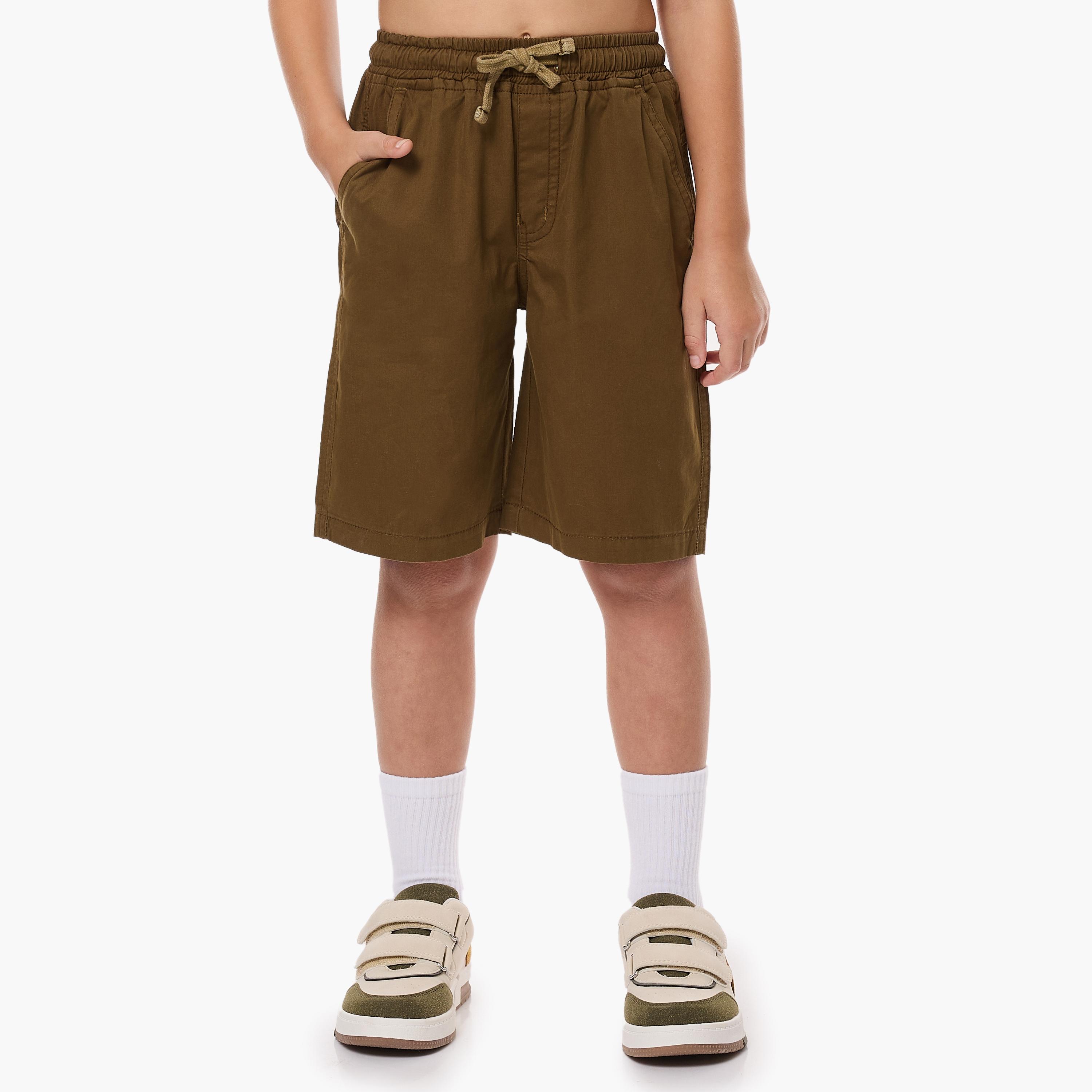 Victor and Jane Striped Short Sleeves Shirt with Shorts-baby-boys-clothing-setsandcoords-image-5