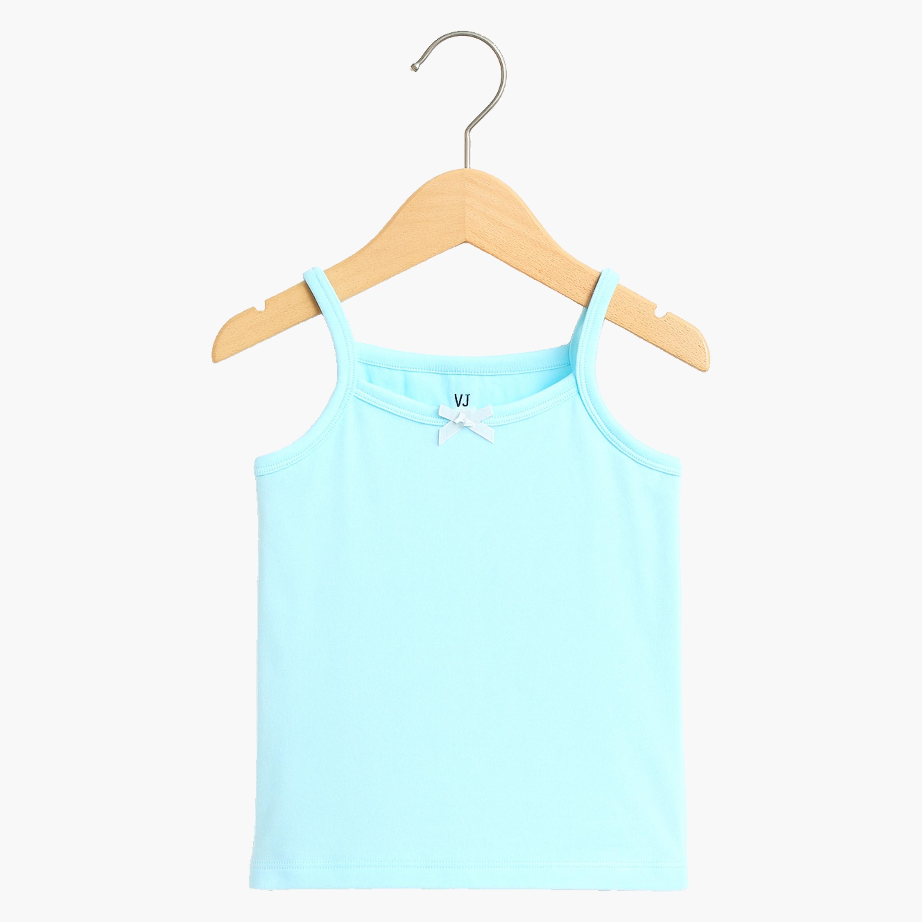 Victor and Jane 3-Piece Cotton Spaghetti Strap Camisoles-girls-clothing-innerwear-vests-image-3