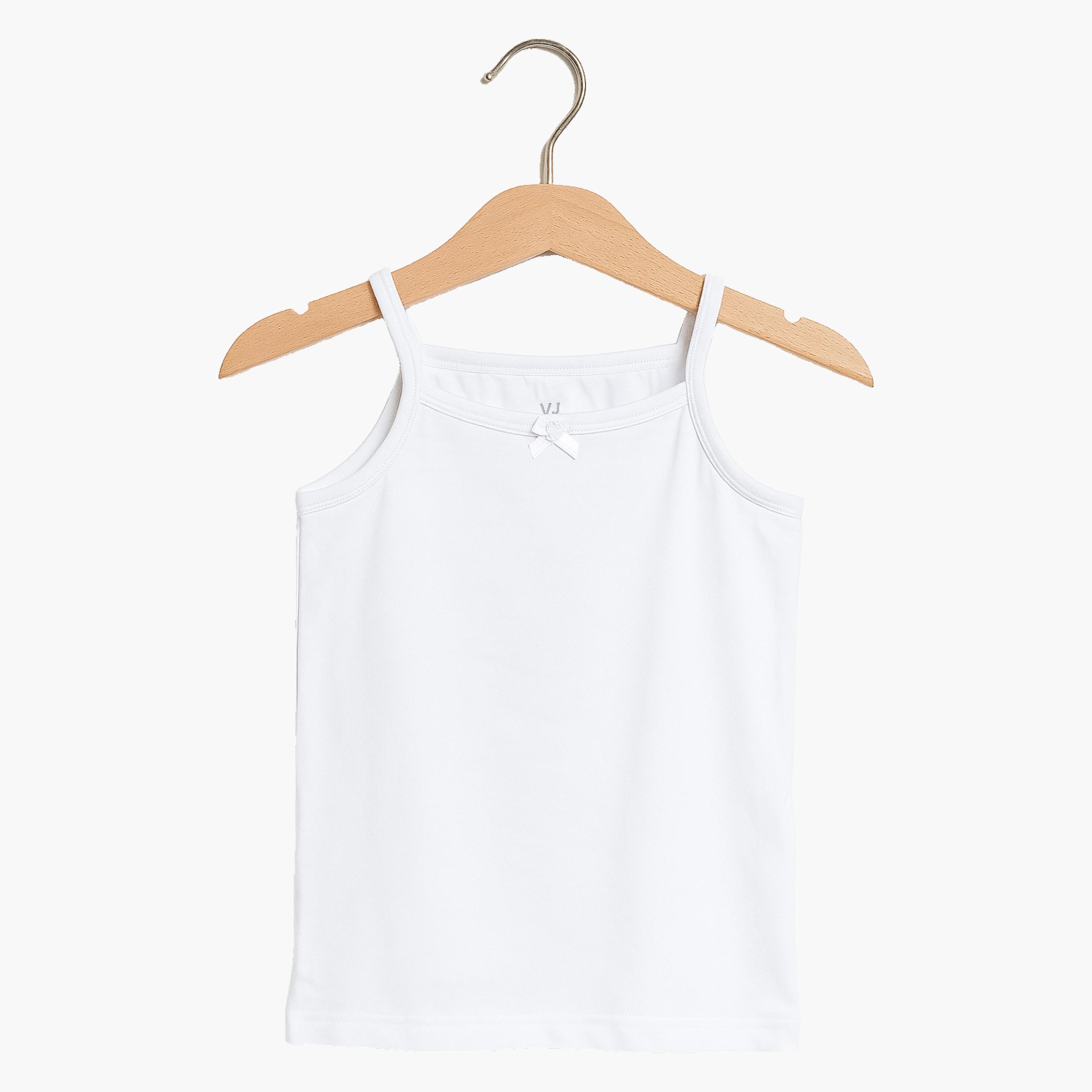 Victor and Jane 3-Piece Cotton Comfort Fit Camisoles-girls-clothing-innerwear-vests-image-2
