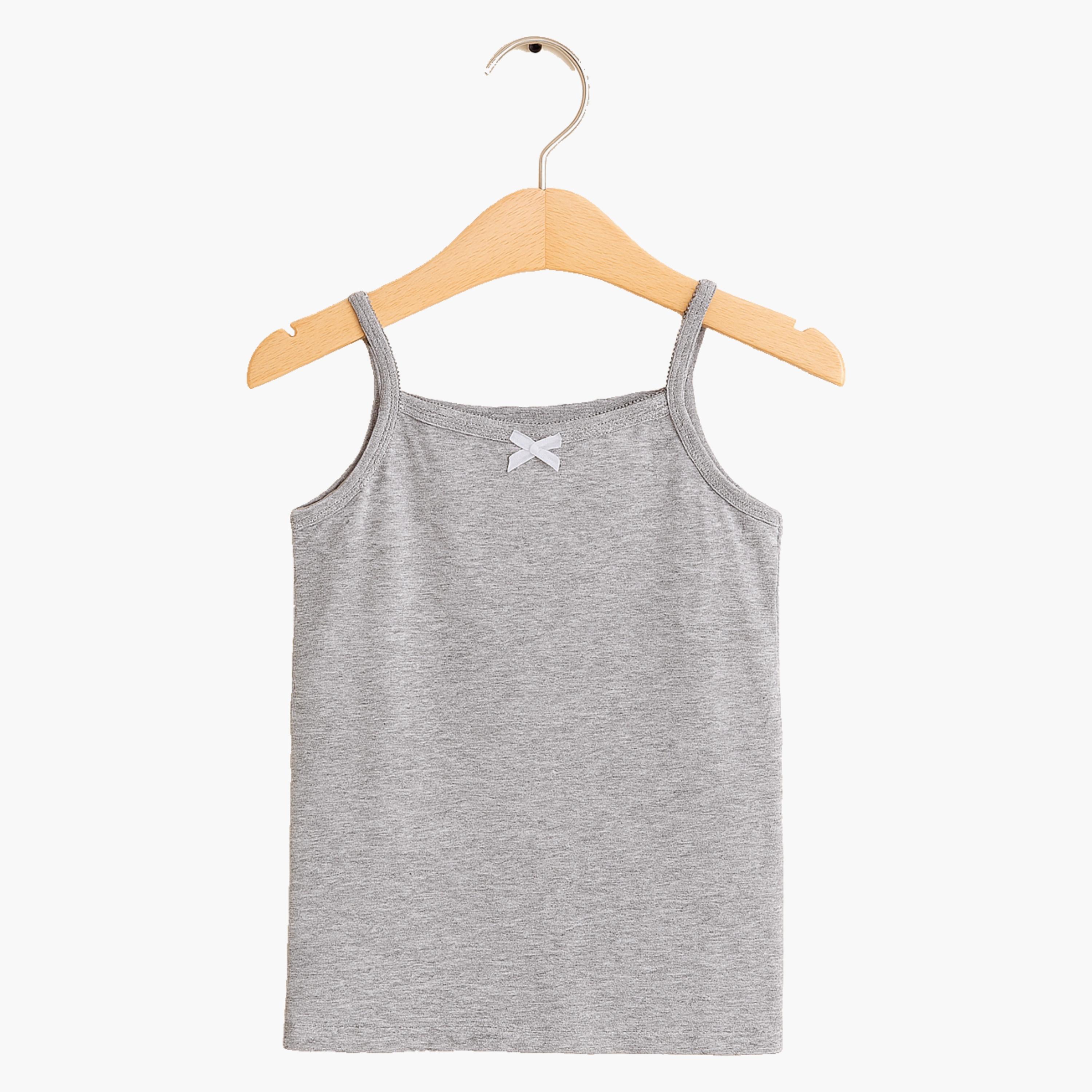 Victor and Jane 3-Piece Cotton Comfort Fit Camisoles-girls-clothing-innerwear-vests-image-4