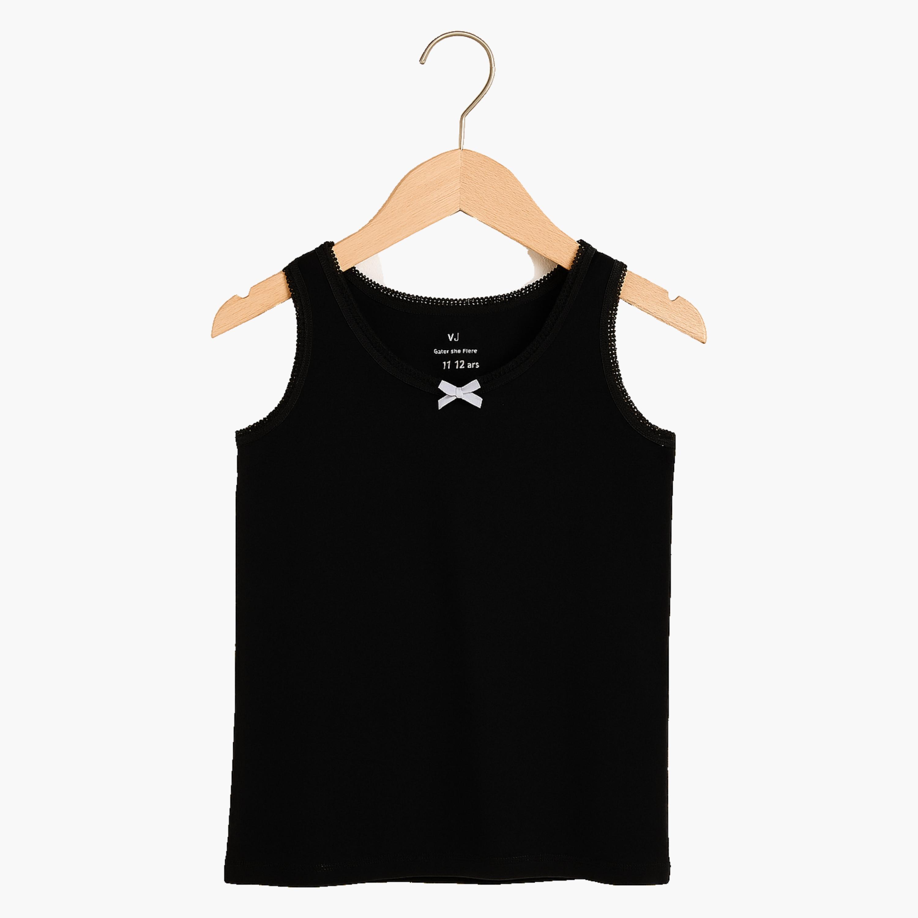 Victor and Jane 3-Piece Cotton Neutral Basics Vests-girls-clothing-innerwear-vests-image-4