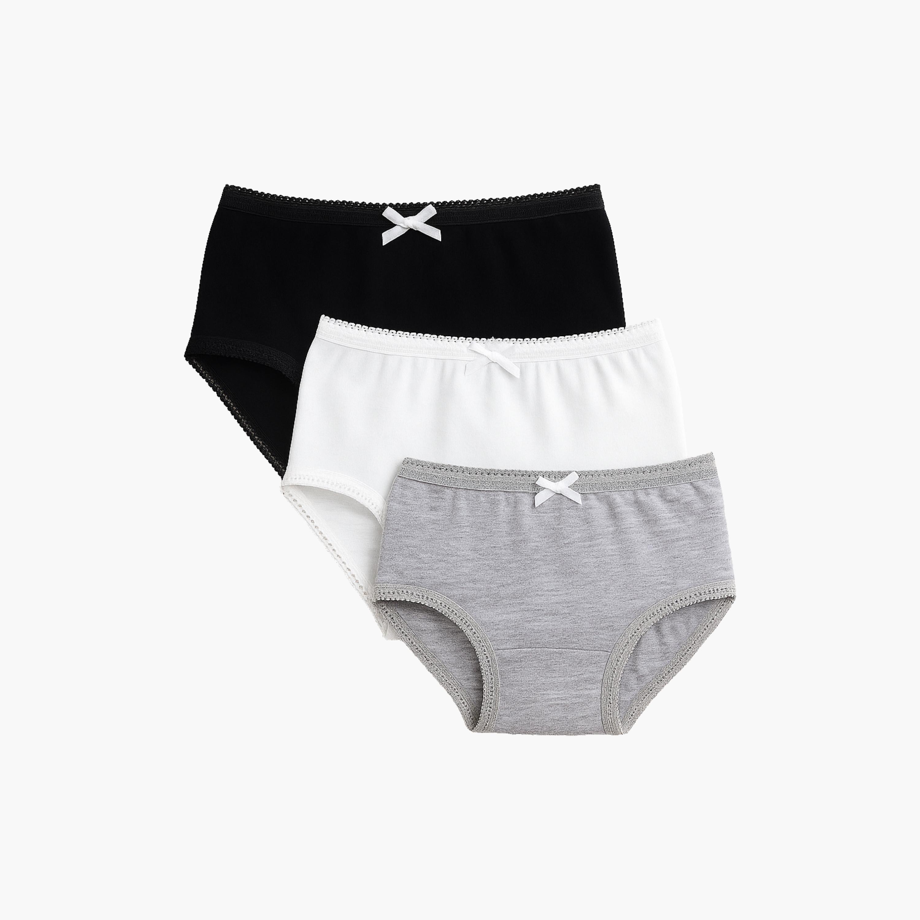 Victor and Jane 3-Piece Neutral Cotton Briefs-girls-clothing-innerwear-panties-image-1