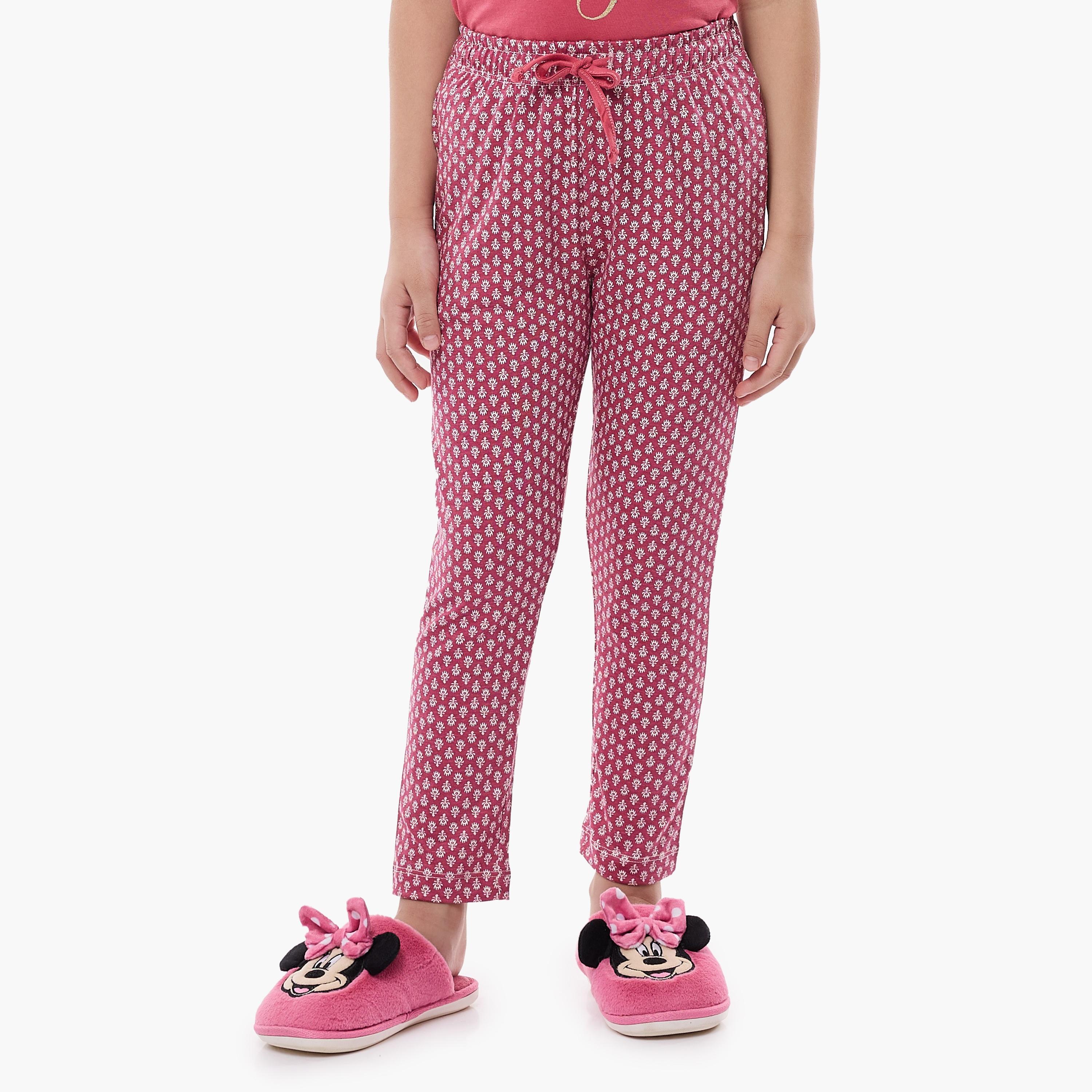 Victor and Jane 2-Piece Printed Short Sleeves T-Shirt with Pyjama-baby-girls-clothing-nightwear-pyjamasets-image-4