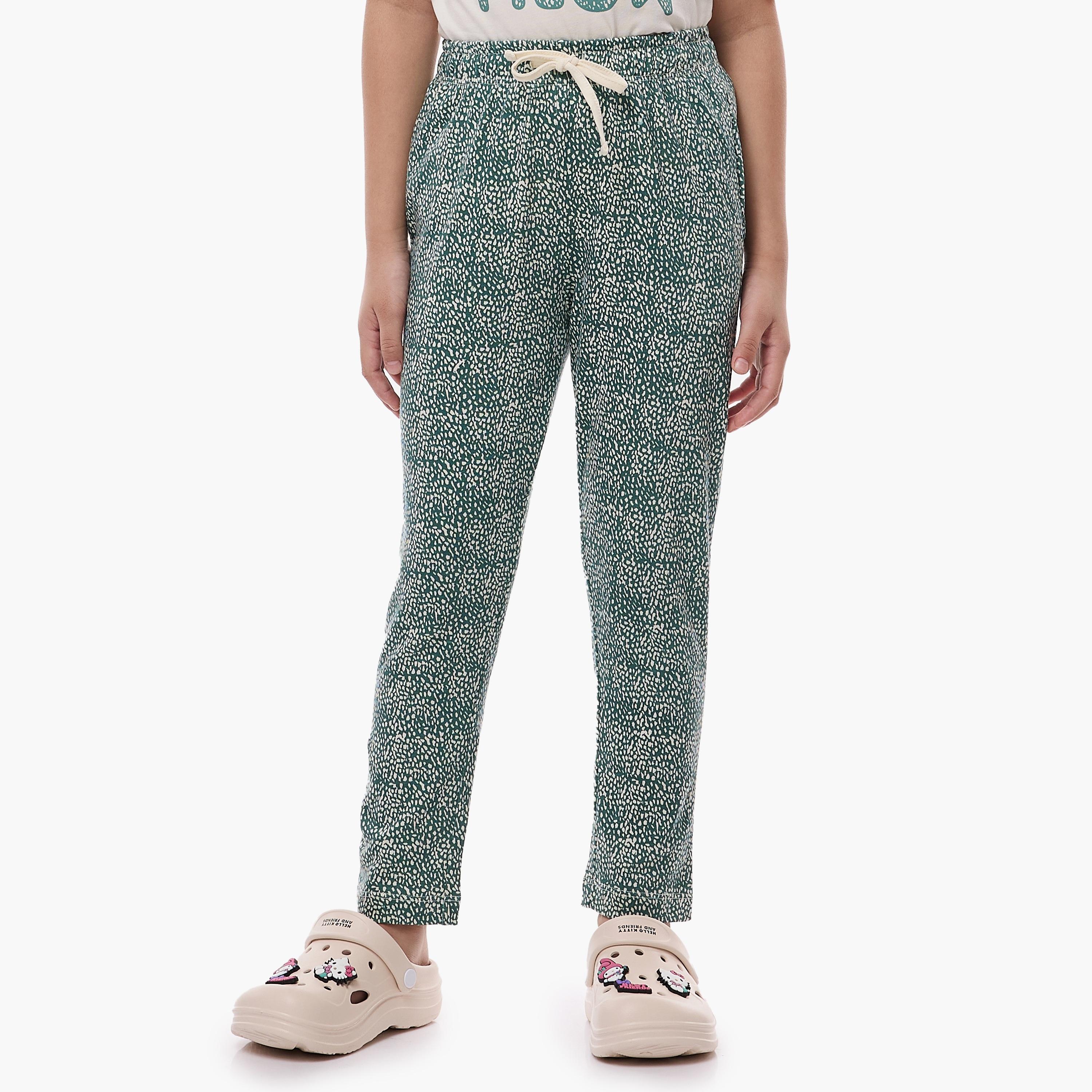 Victor and Jane 2-Piece Printed Short Sleeves T-Shirt with Pyjama-baby-girls-clothing-nightwear-pyjamasets-image-4