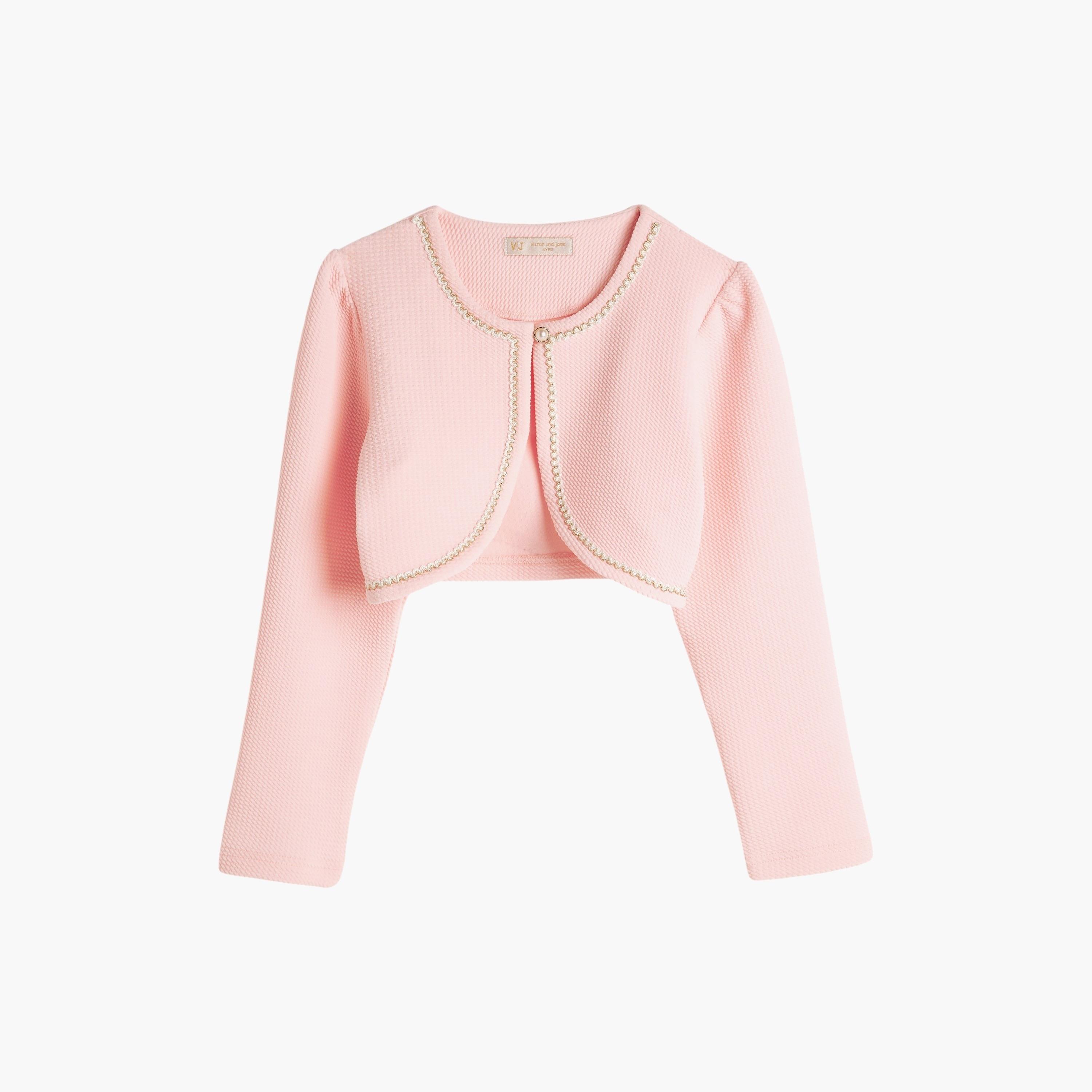 Victor and Jane Embroidered Long Sleeves Cardigan-girls-clothing-winterwear-jumpersandcardigans-image-1