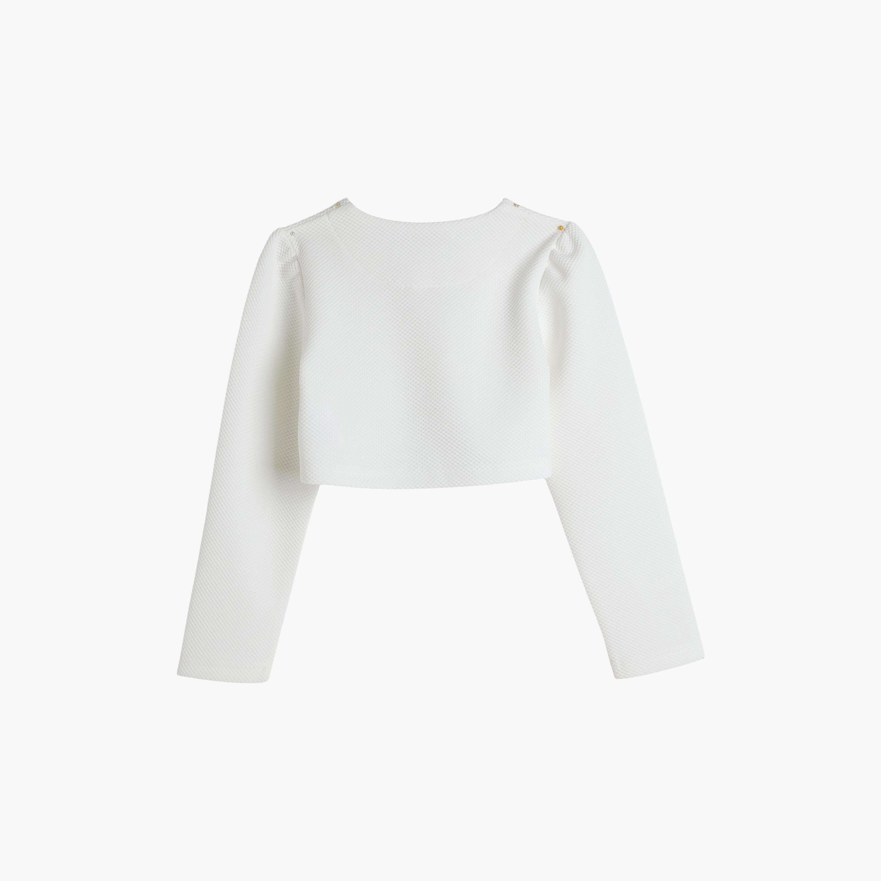 Victor and Jane Embroidered Long Sleeves Cardigan-girls-clothing-jumpersandcardigans-image-2