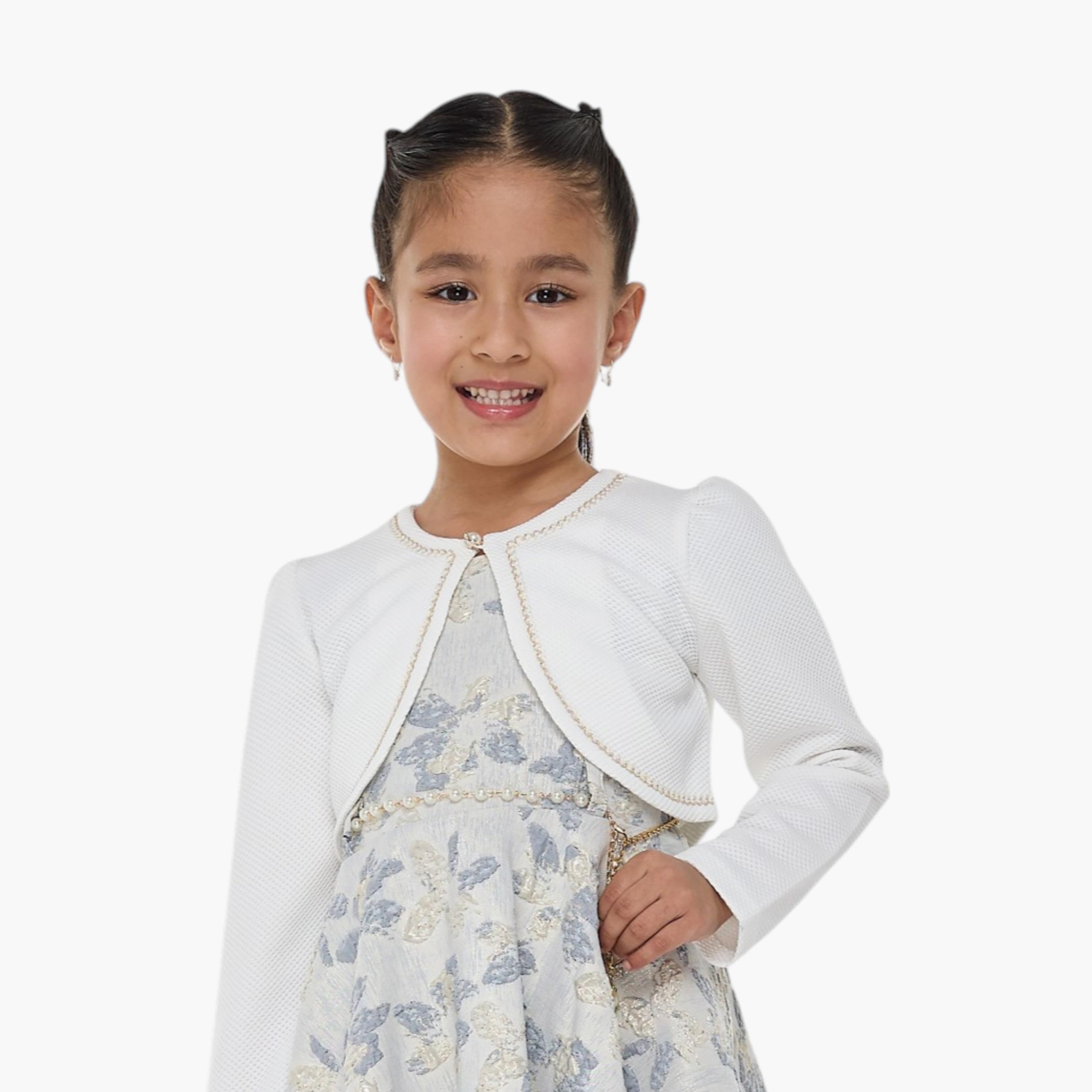 Victor and Jane Embroidered Long Sleeves Cardigan-girls-clothing-jumpersandcardigans-image-3