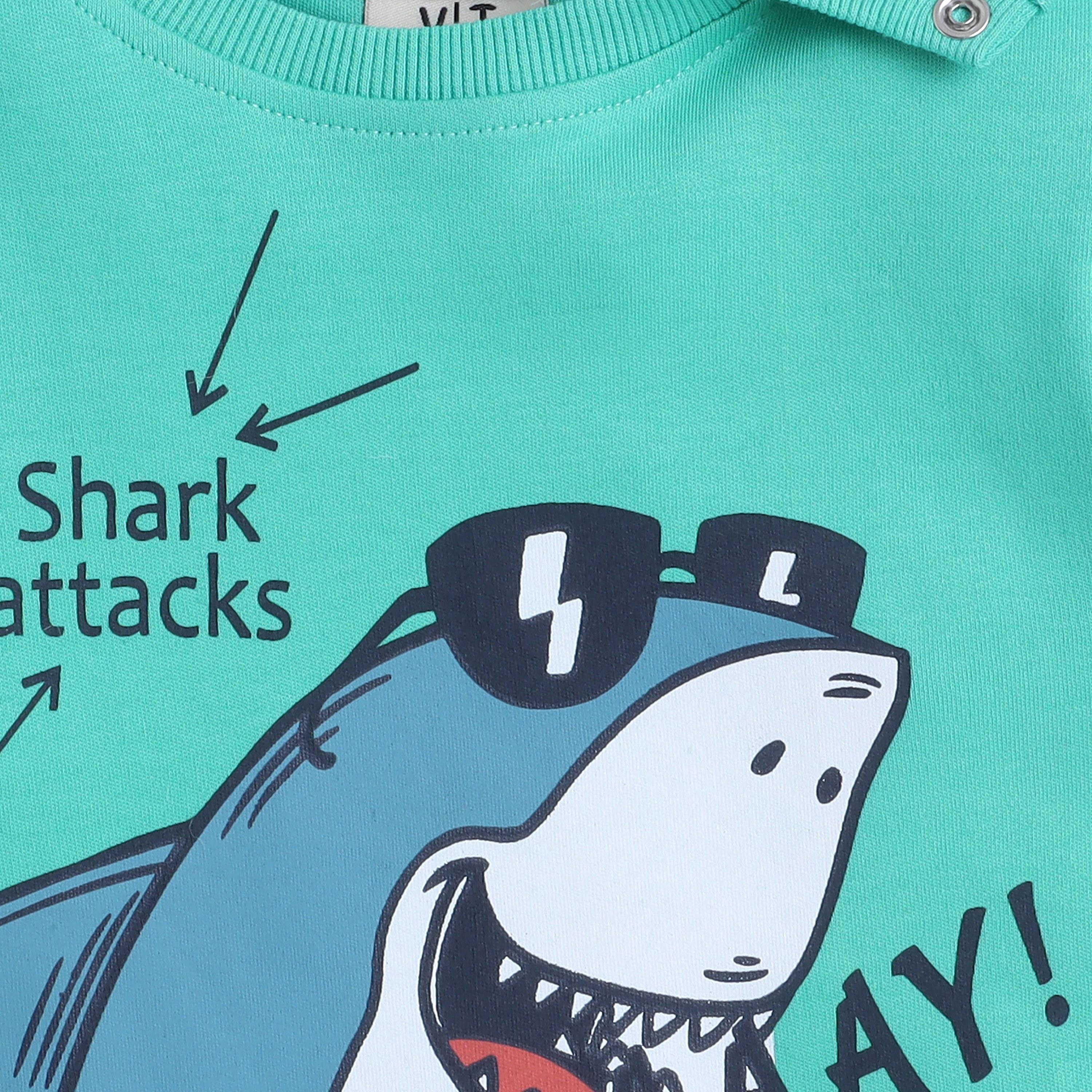 Victor and Jane 2-Piece Printed Short Sleeves T-Shirt with Shorts-baby-boys-clothing-setsandcoords-image-4