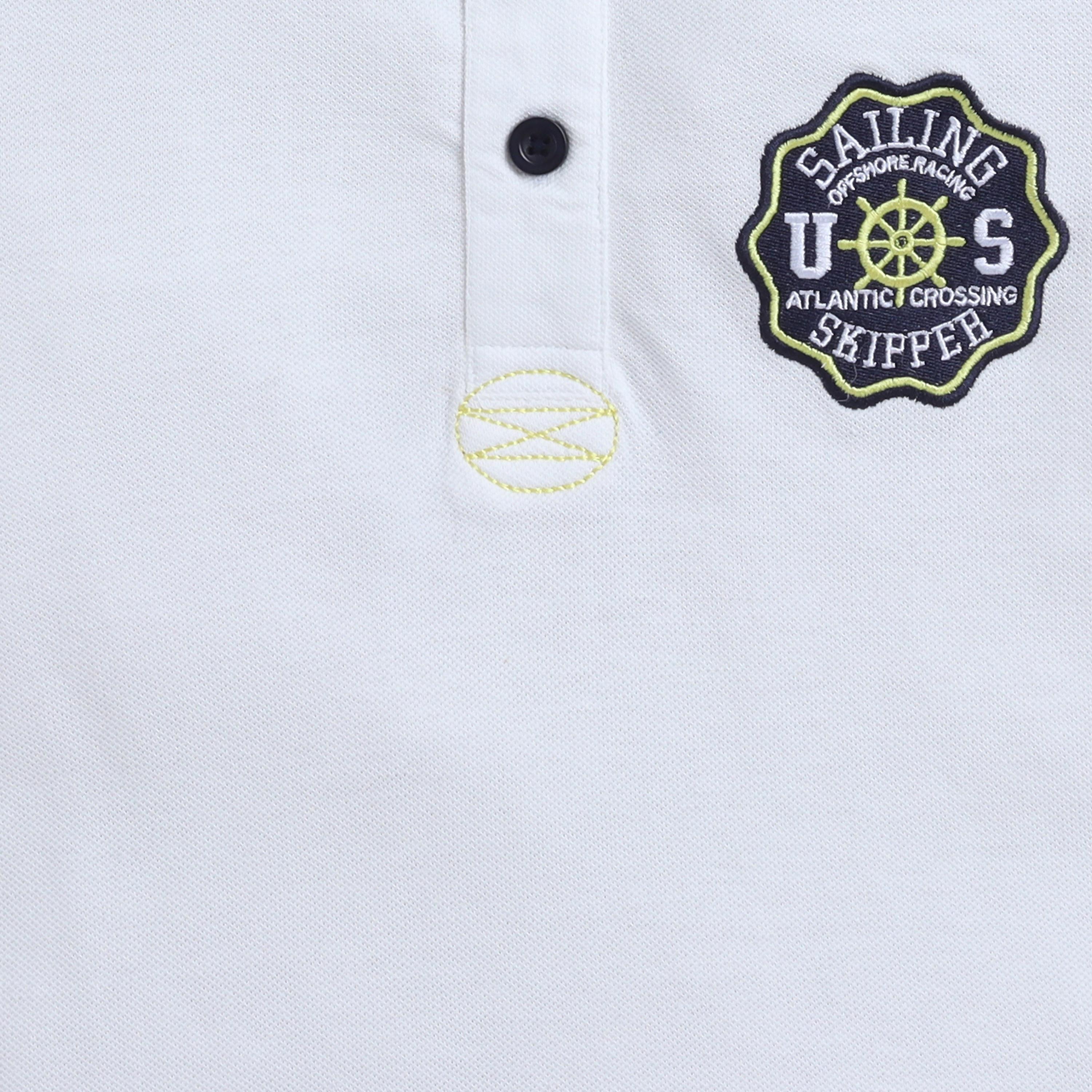 تي شيرت بولو سادة بأكمام قصيرة من فيكتور اند جين-boys-clothing-tshirtsandpolos-image-4