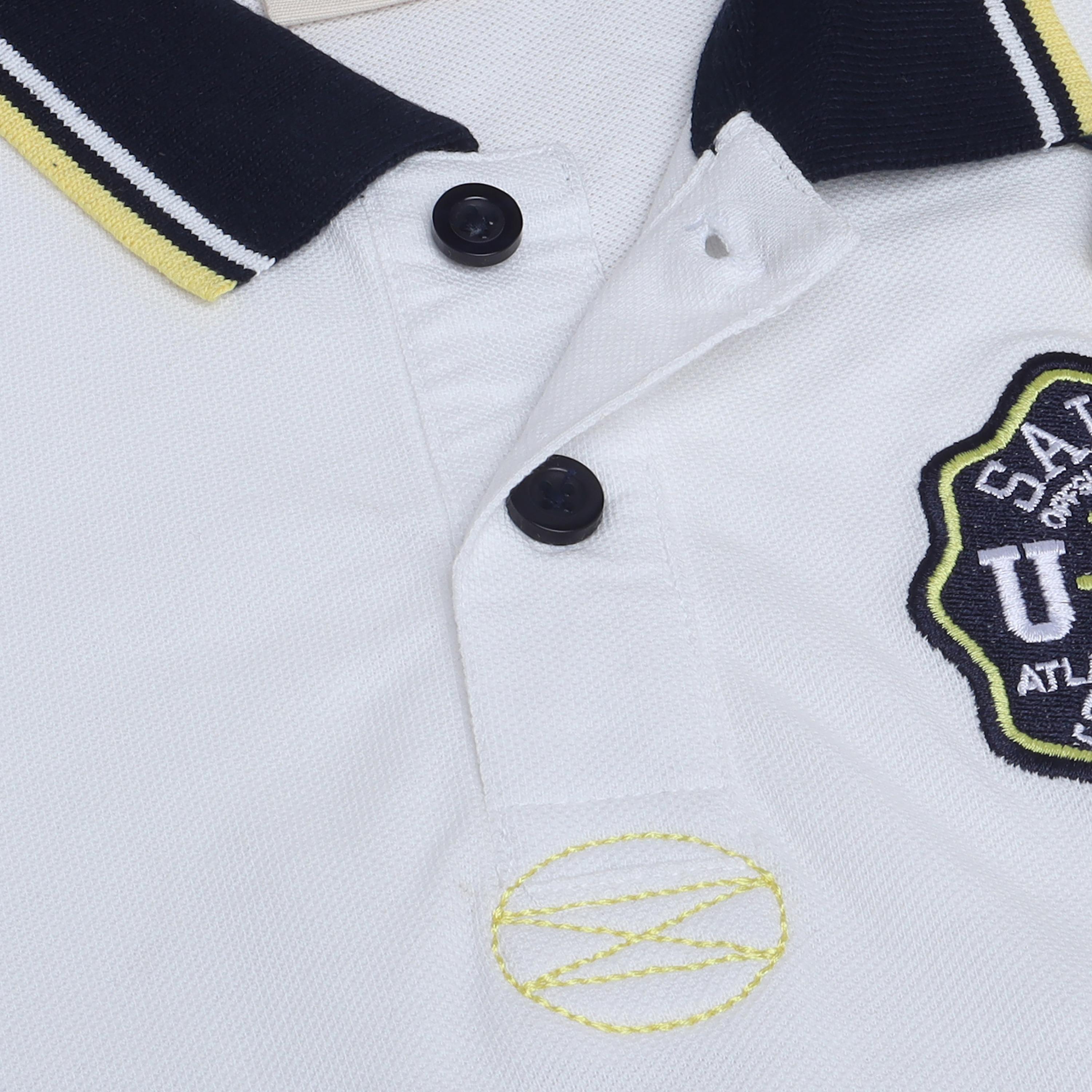 تي شيرت بولو سادة بأكمام قصيرة من فيكتور اند جين-boys-clothing-tshirtsandpolos-image-6