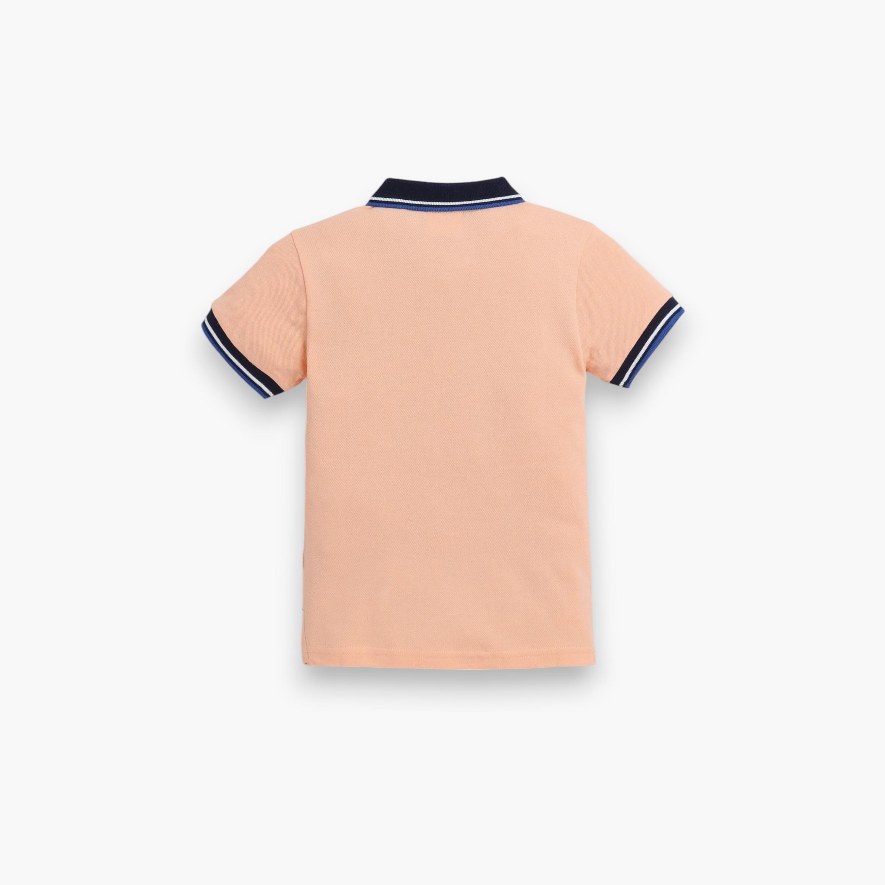 Victor and Jane Solid Short Sleeves Polo T-Shirt-boys-clothing-tshirtsandpolos-image-3