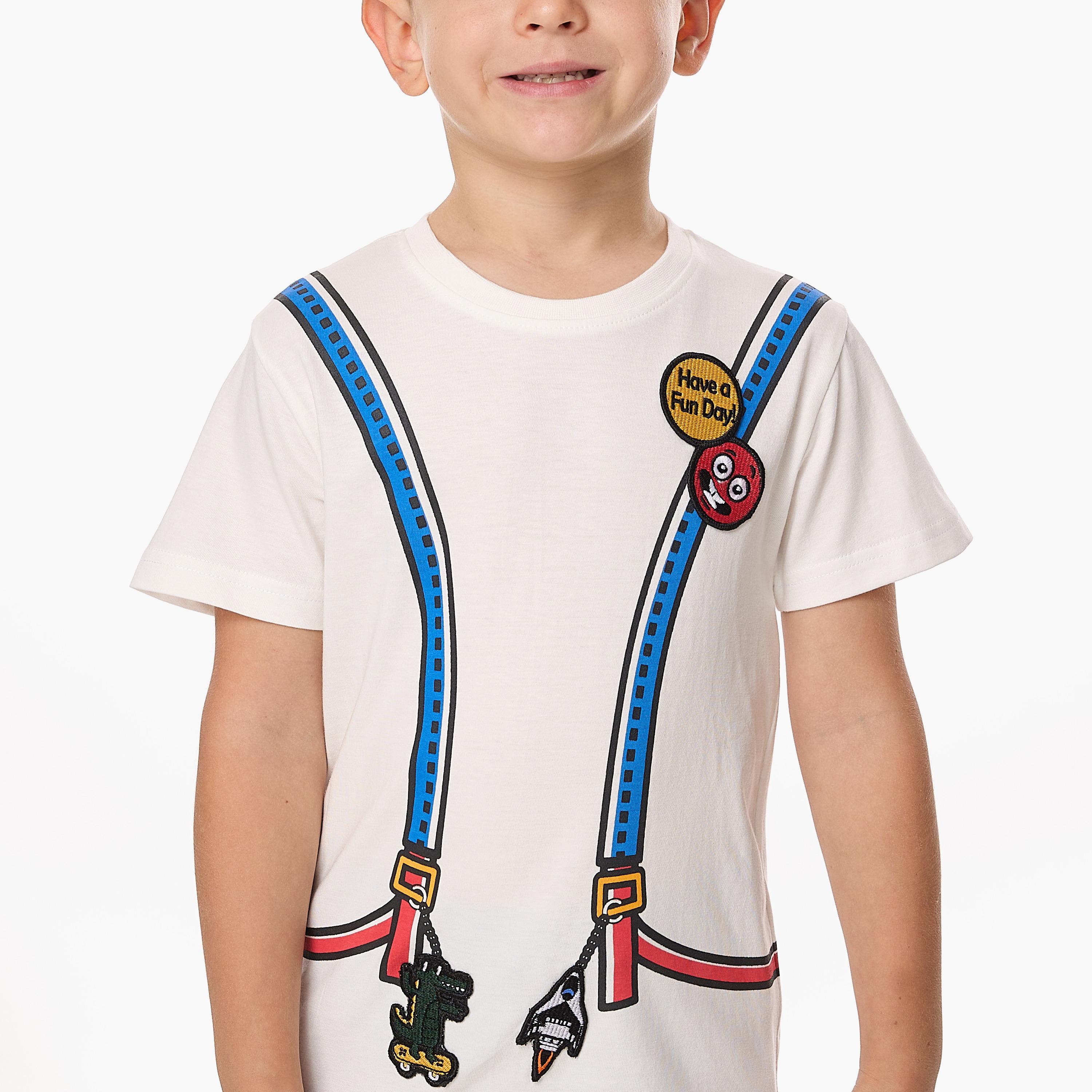 تي شيرت مطبوع بأكمام قصيرة مع شورت من قطعتين من فيكتور اند جين-boys-clothing-setsandcoords-image-5