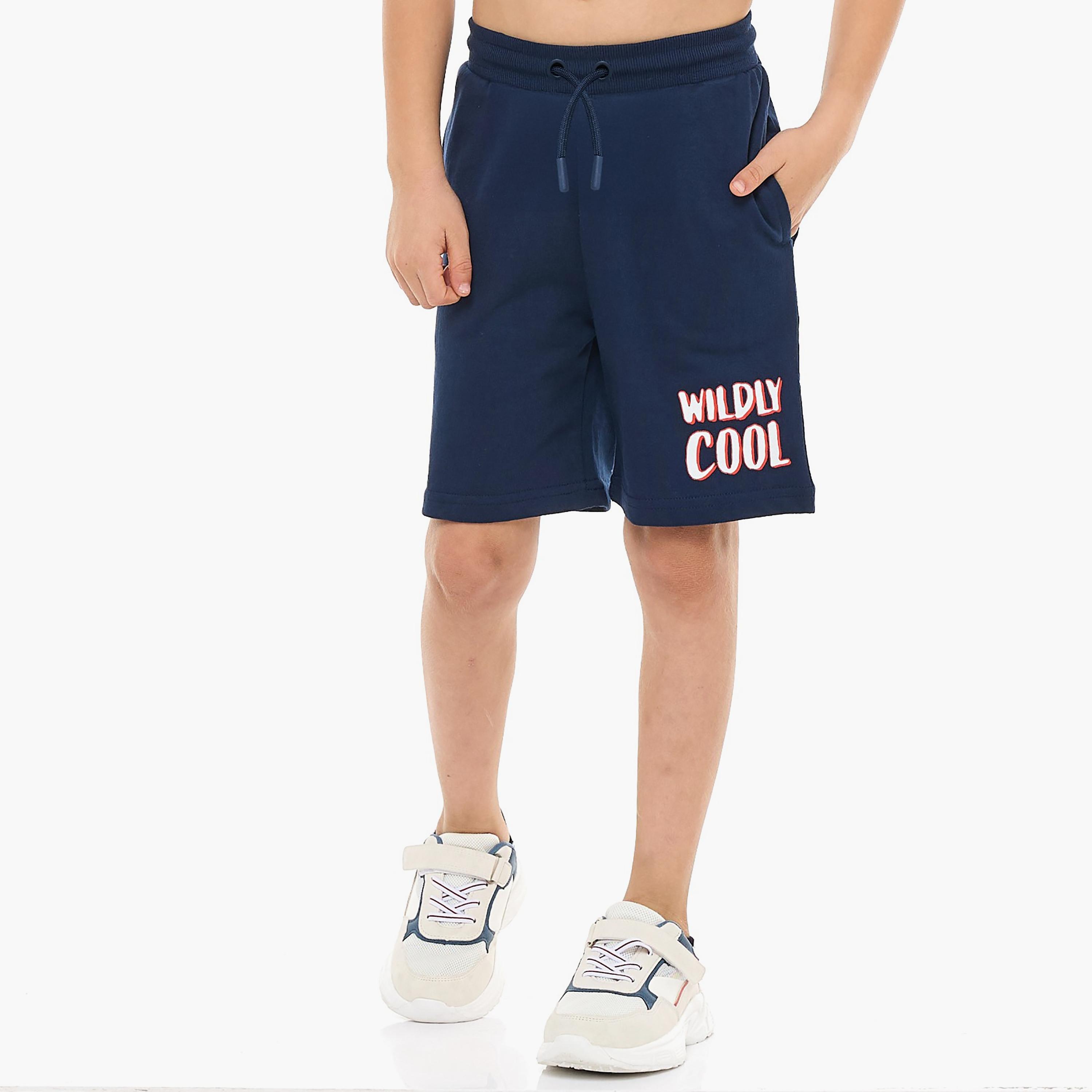 Victor and Jane 2-Piece Printed Short Sleeves T-Shirt with Shorts-boys-clothing-setsandcoords-image-6