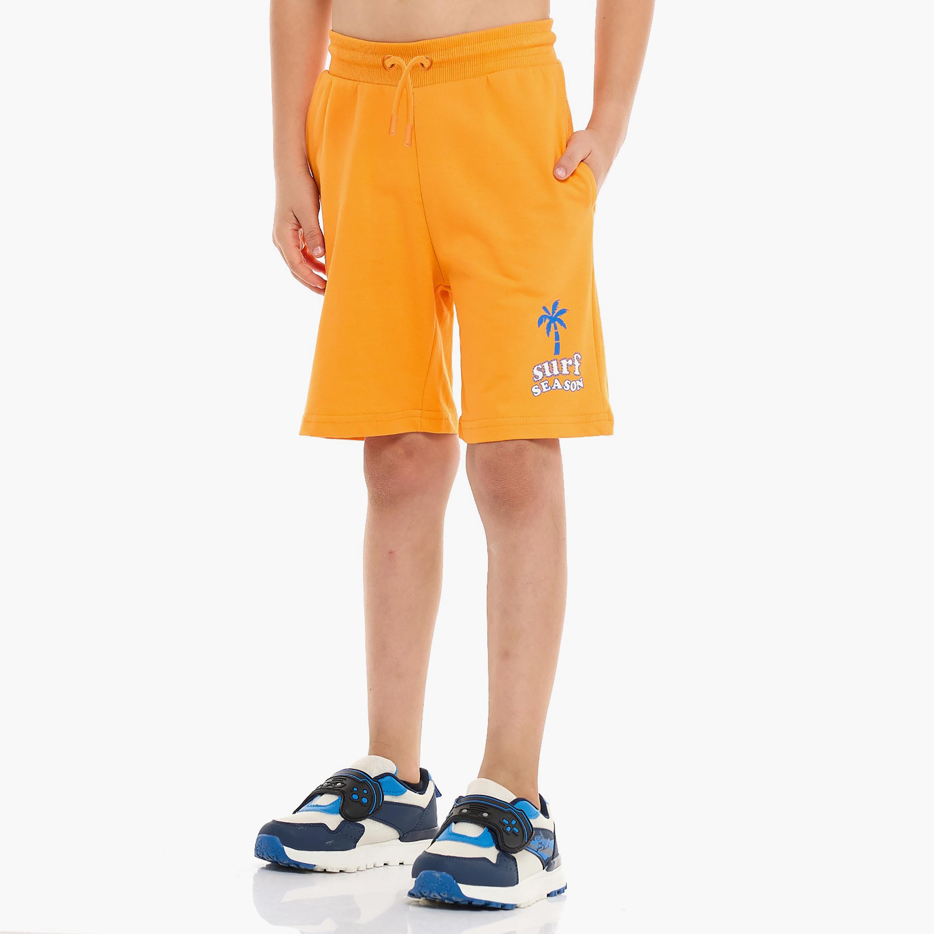 Victor and Jane 2-Piece Printed Short Sleeves T-Shirt with Shorts-baby-boys-clothing-setsandcoords-image-4