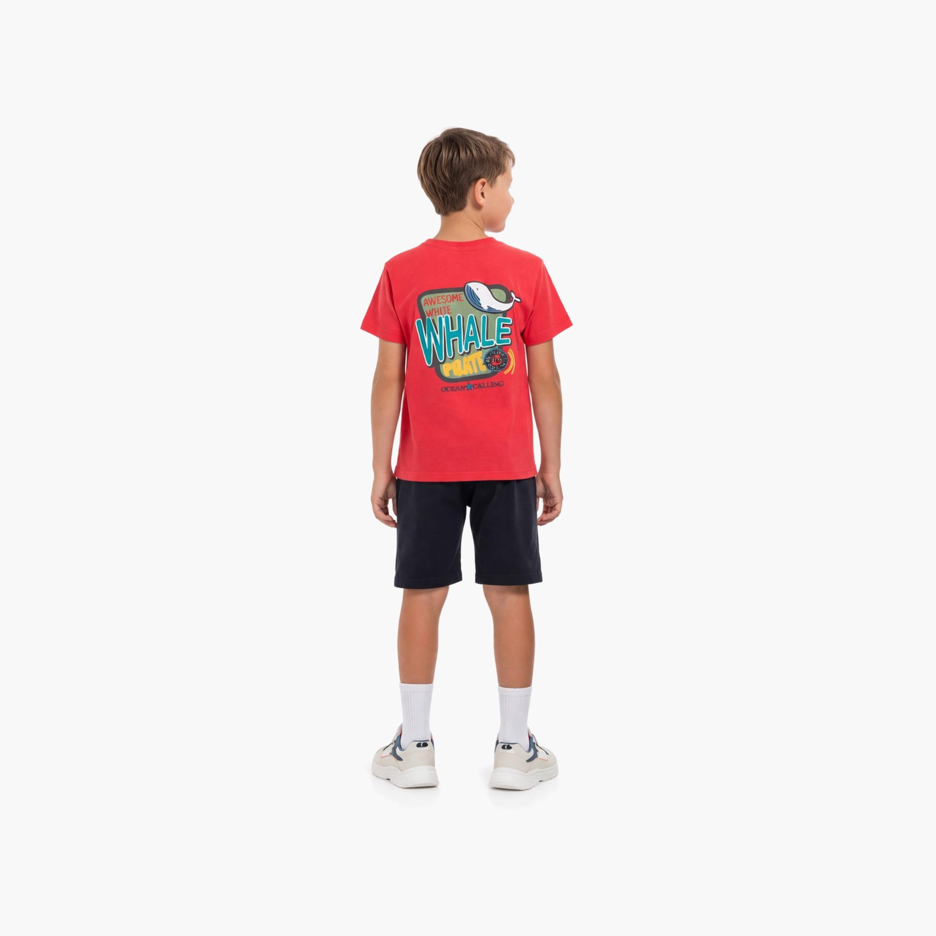 تي شيرت مطبوع بأكمام قصيرة مع شورت من قطعتين من فيكتور اند جين-boys-clothing-setsandcoords-image-2
