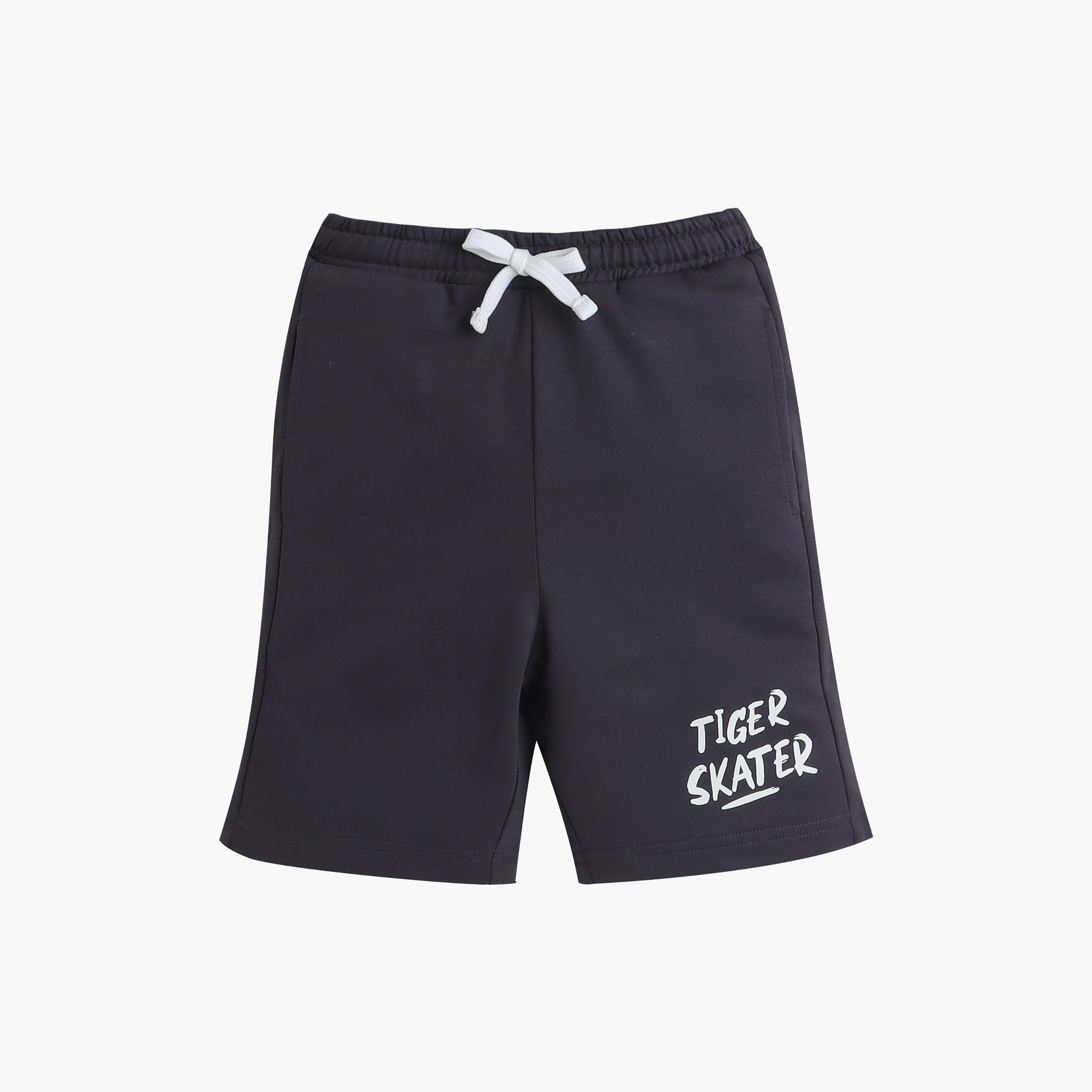 Victor and Jane 2-Piece Printed Short Sleeves T-Shirt with Shorts-boys-clothing-setsandcoords-image-4
