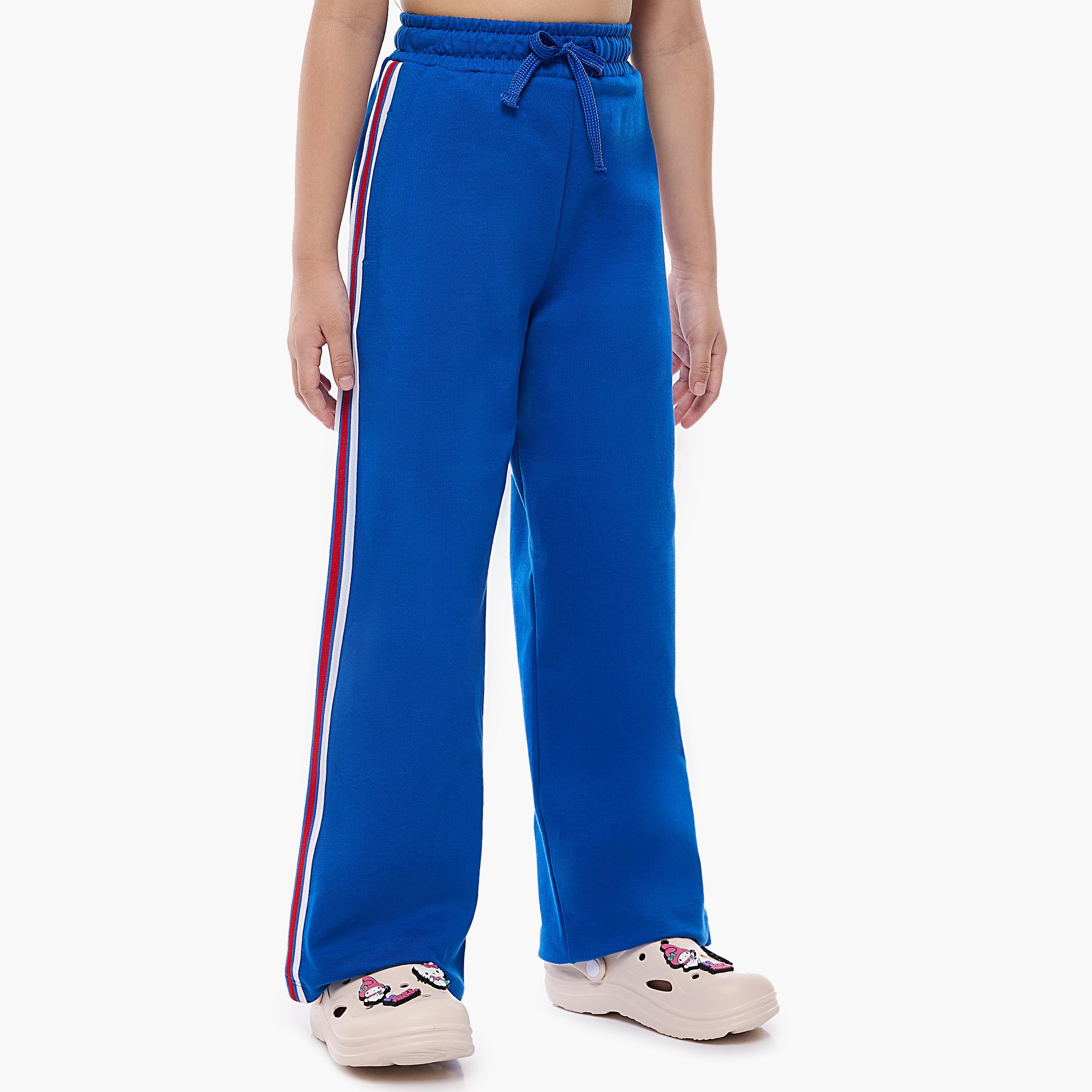 تي شيرت مطبوع بأكمام قصيرة مع بنطلون من قطعتين من فيكتور اند جين-girls-clothing-setsandcoords-image-3