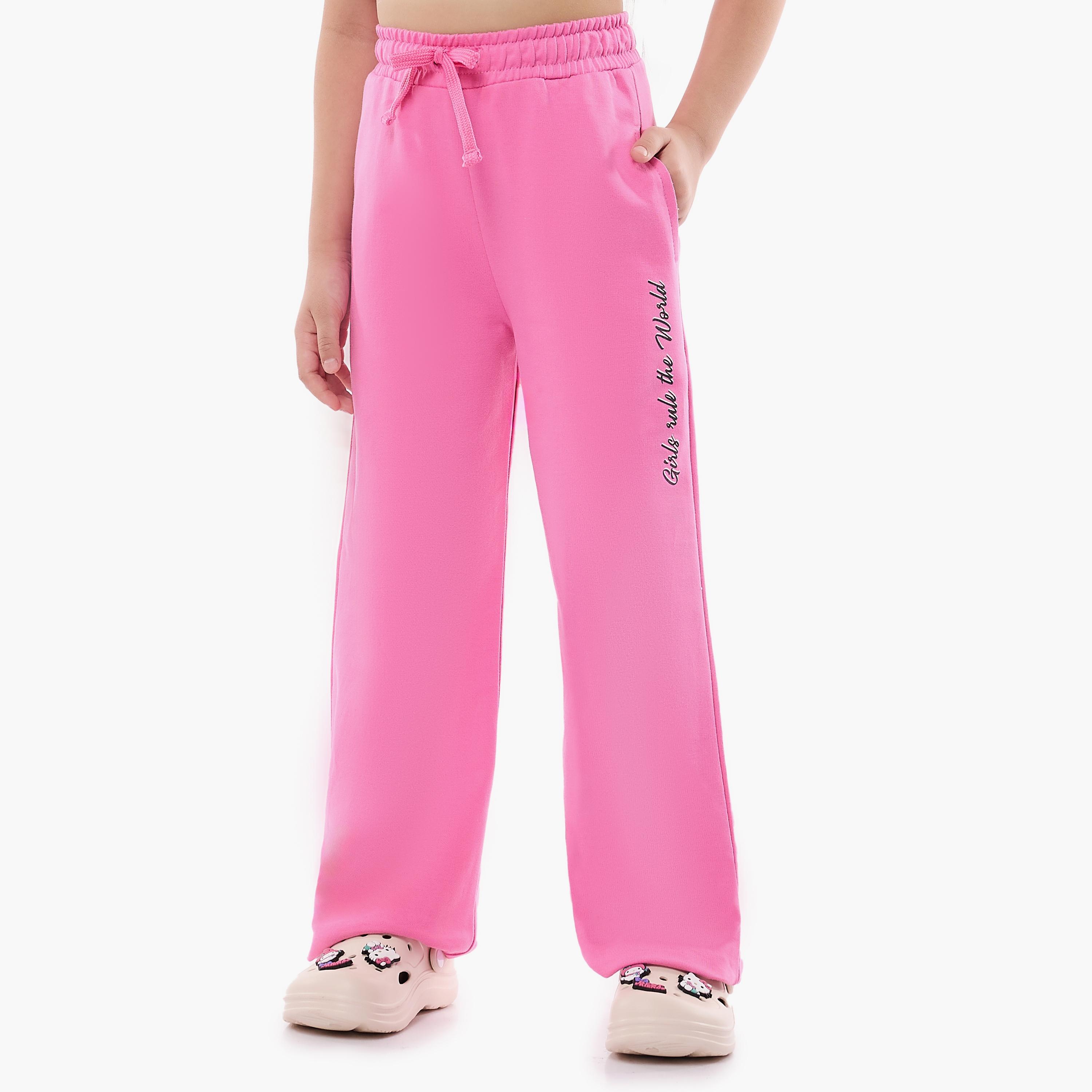 تي شيرت مطبوع بأكمام قصيرة مع بنطلون من قطعتين من فيكتور اند جين-girls-clothing-setsandcoords-image-4