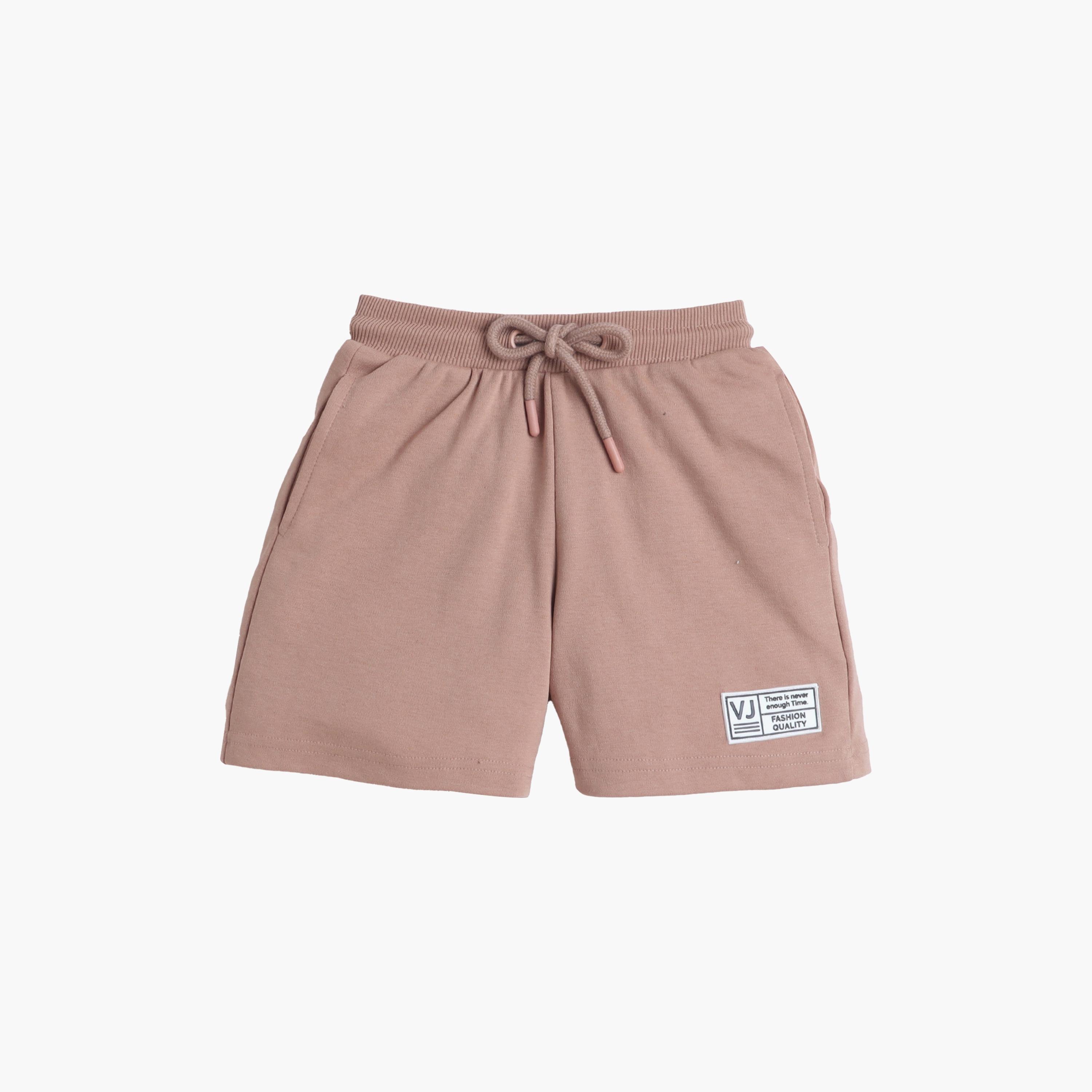 Victor and Jane Solid Short Sleeves T-Shirt with Shorts-baby-boys-clothing-setsandcoords-image-5