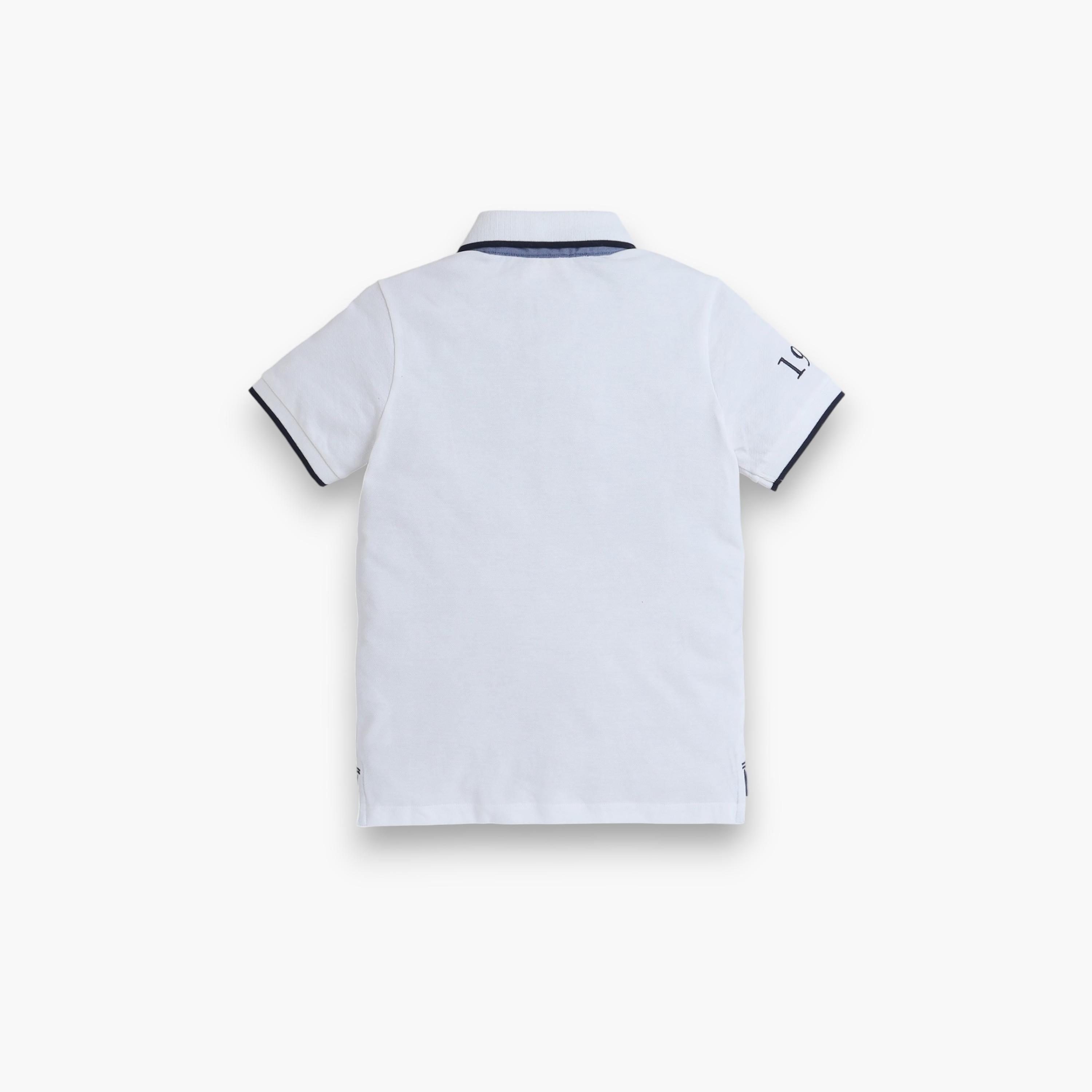 Victor and Jane Embroidered Short Sleeves Polo T-Shirt-boys-clothing-tshirtsandpolos-image-2