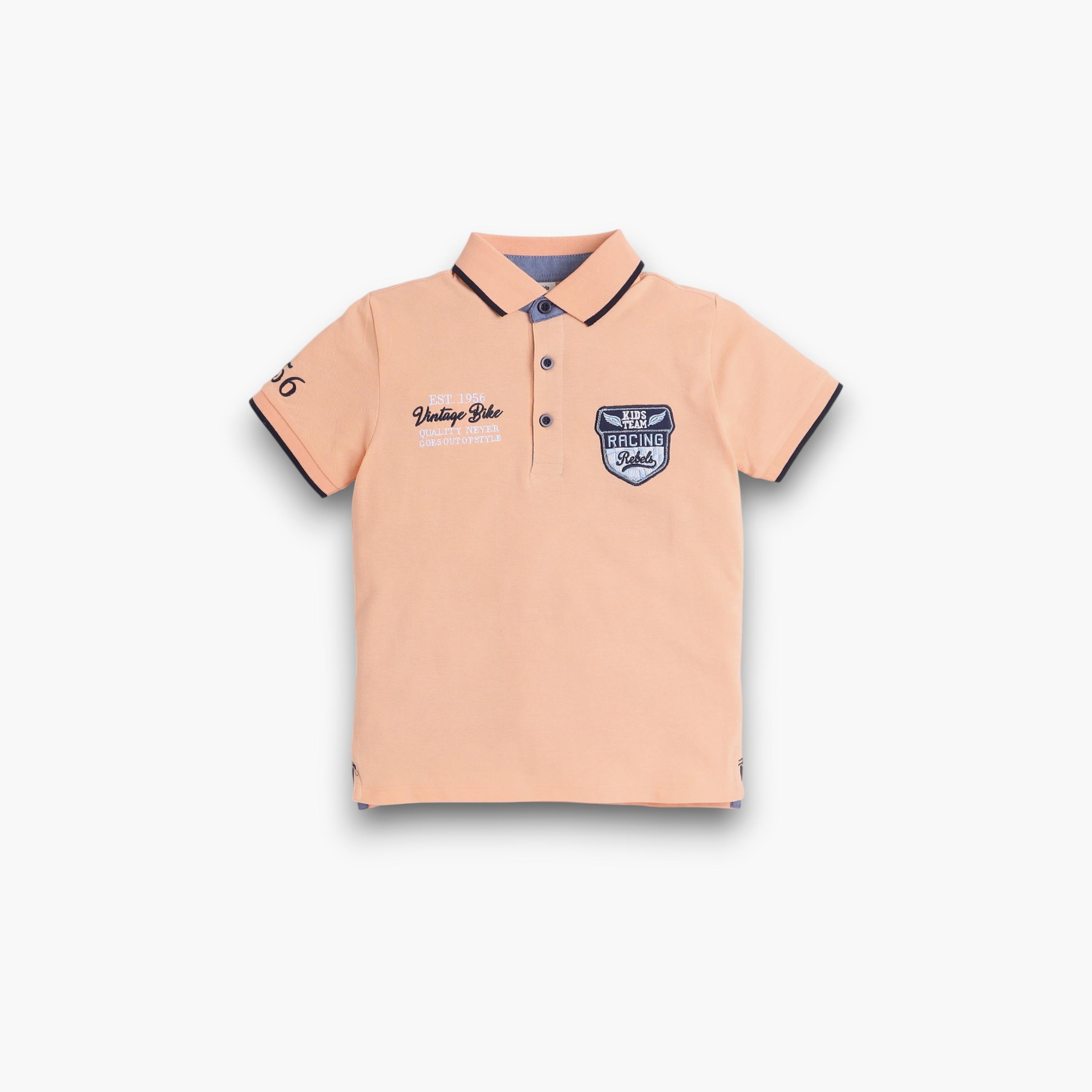 Victor and Jane Embroidered Short Sleeves Polo T-Shirt-boys-clothing-tshirtsandpolos-image-2
