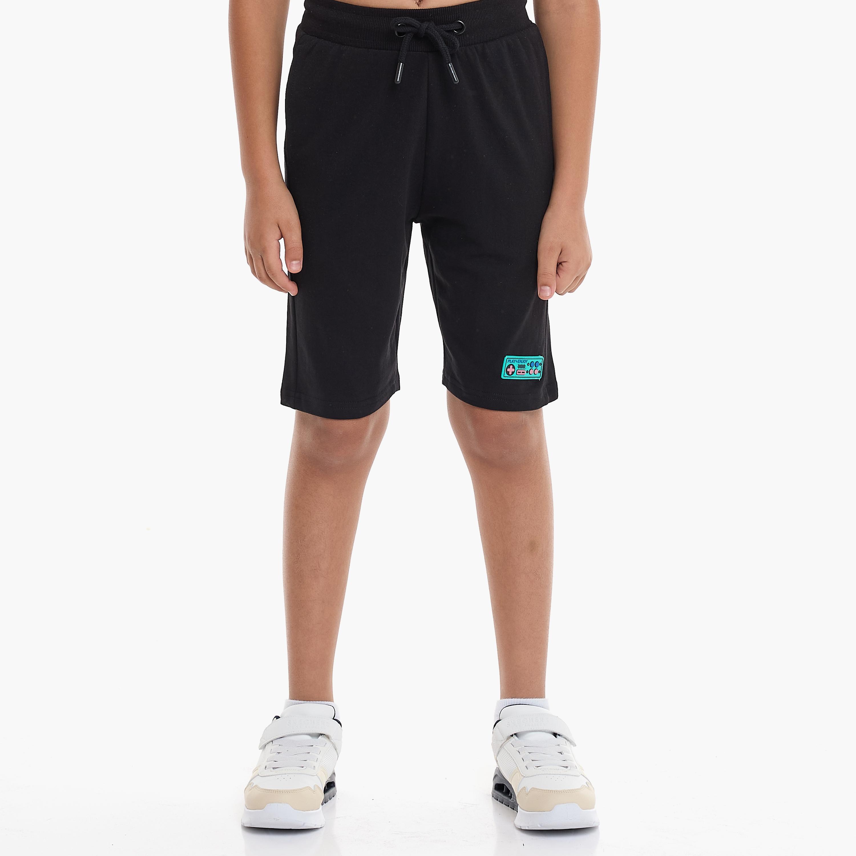 Victor and Jane 2-Piece Printed Short Sleeves T-Shirt with Shorts-boys-clothing-setsandcoords-image-5