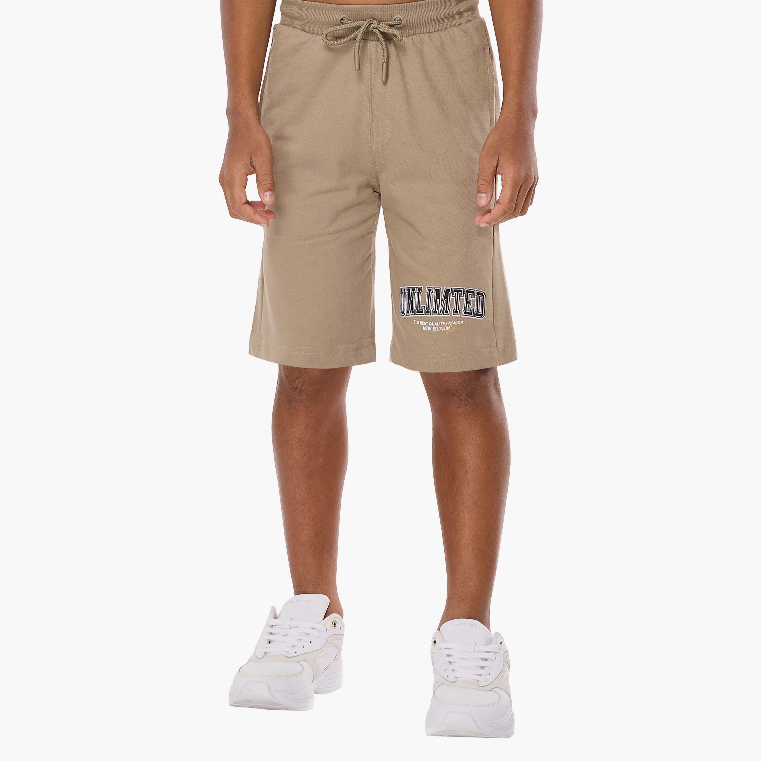 Victor and Jane 2-Piece Printed Short Sleeves T-Shirt with Shorts-boys-clothing-setsandcoords-image-5