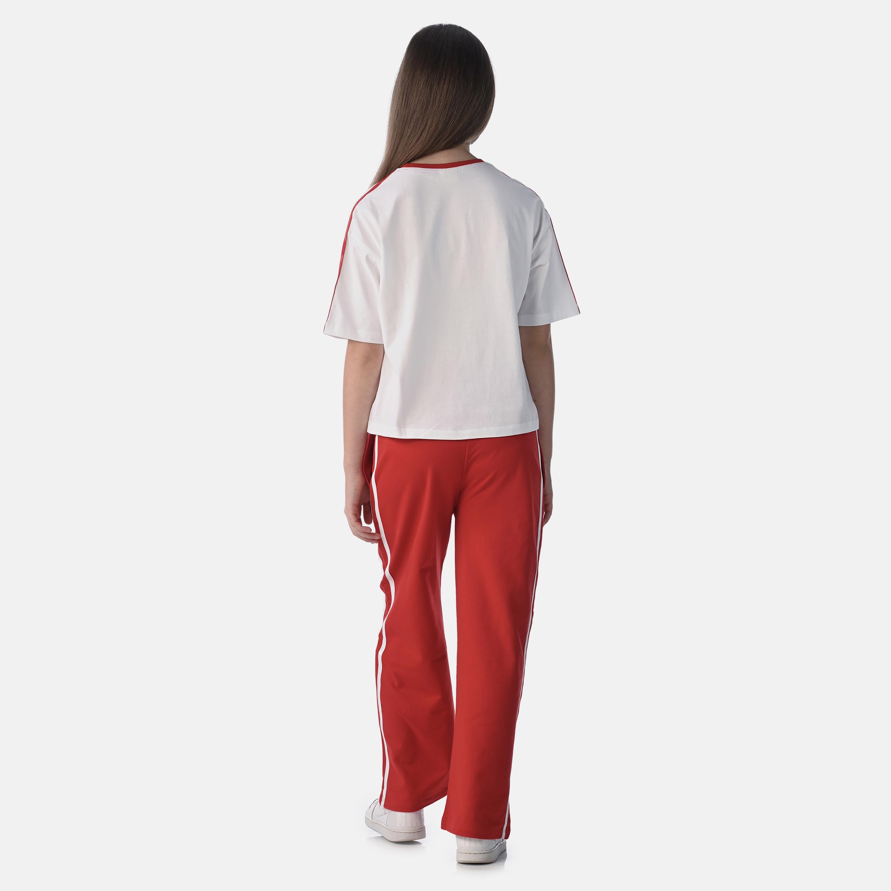 Victor and Jane 2-Piece Printed Short Sleeves T-Shirt with Pants-girls-clothing-setsandcoords-image-3