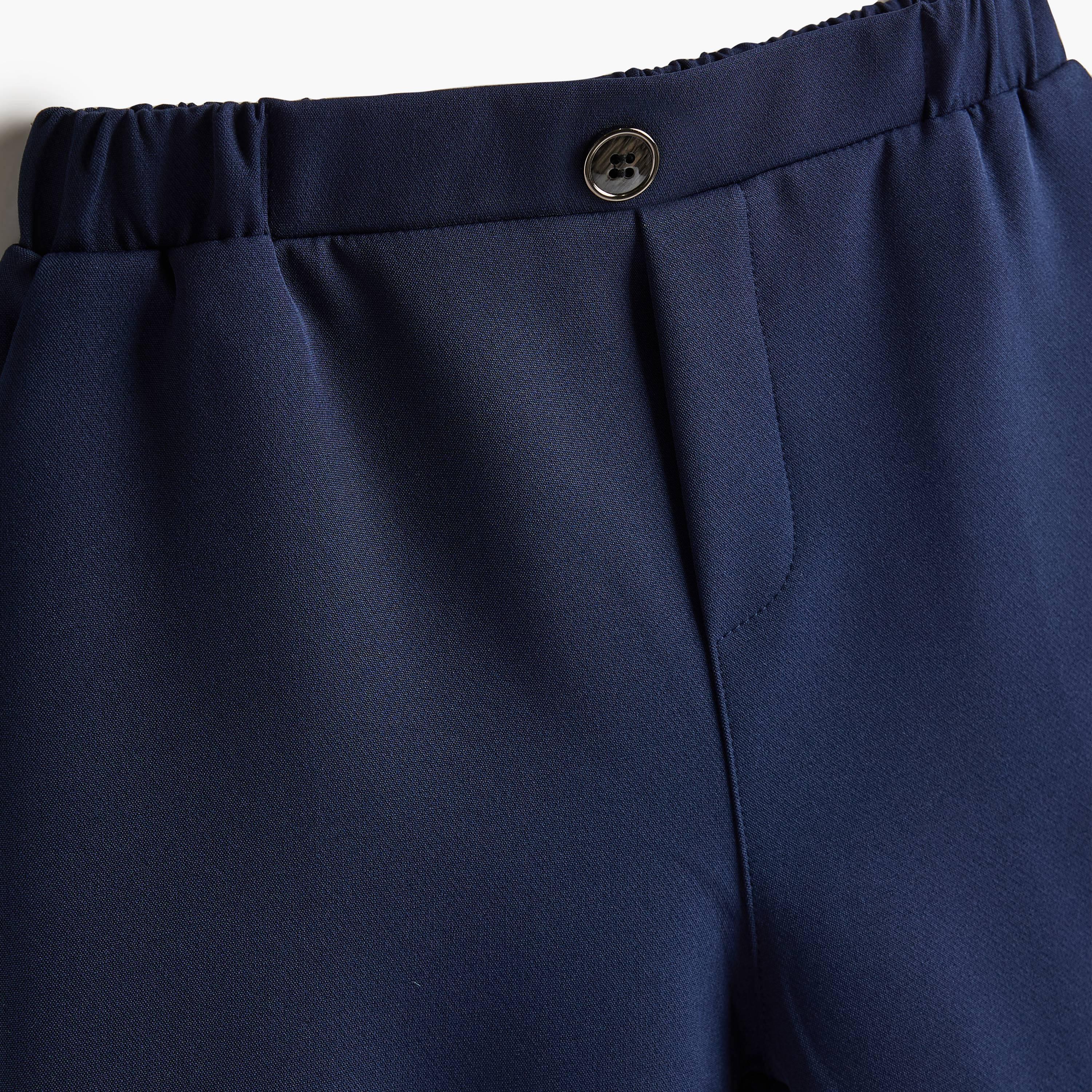 قميص سادة بأكمام طويلة 3 قطع وبنطلون وصدرية من فيكتور اند جين-boys-clothing-setsandcoords-image-2