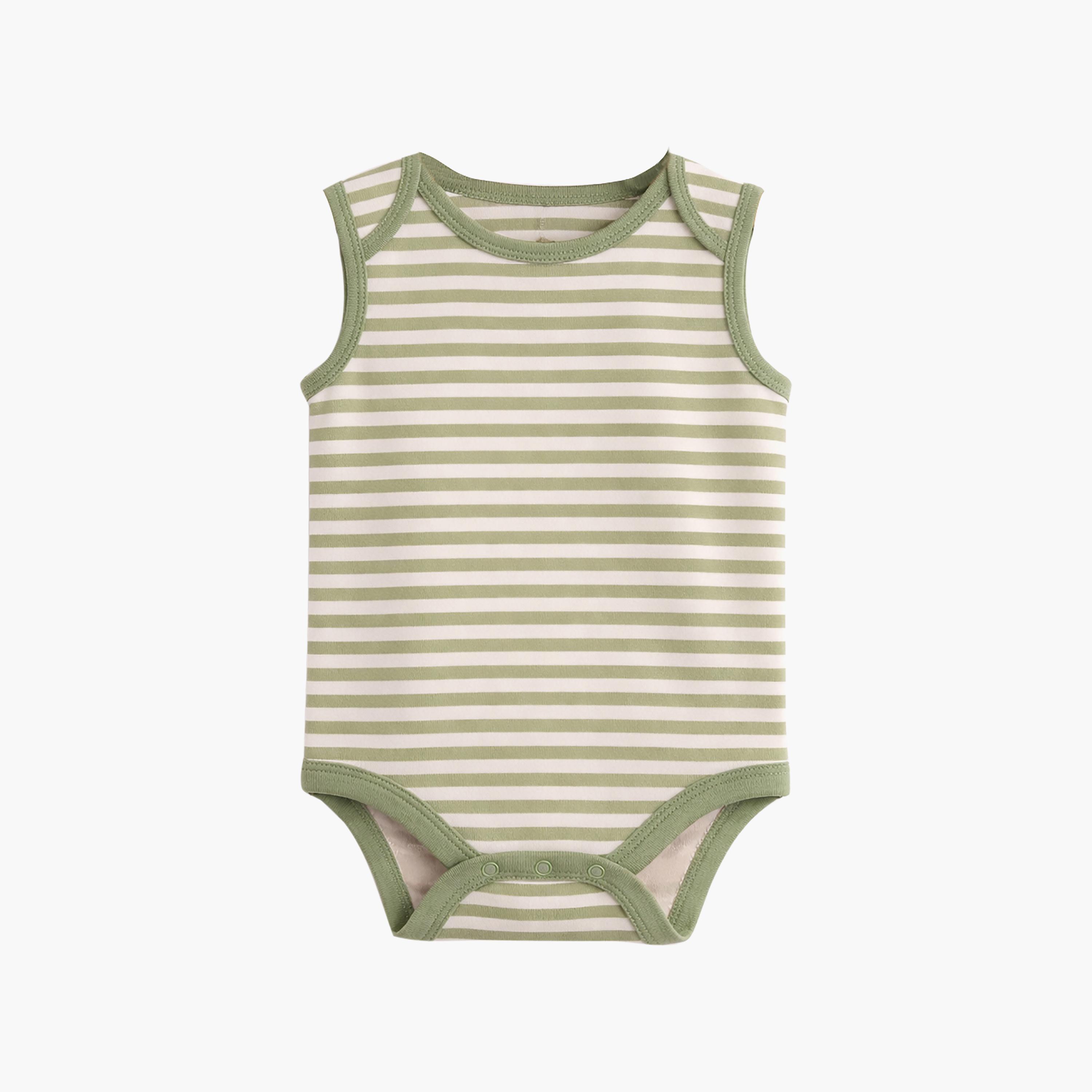 بودي سوت بدون أكمام بطبعة زرافة مكون من 3 قطع من فيكتور آند جين-baby-boys-clothing-bodysuits-image-5