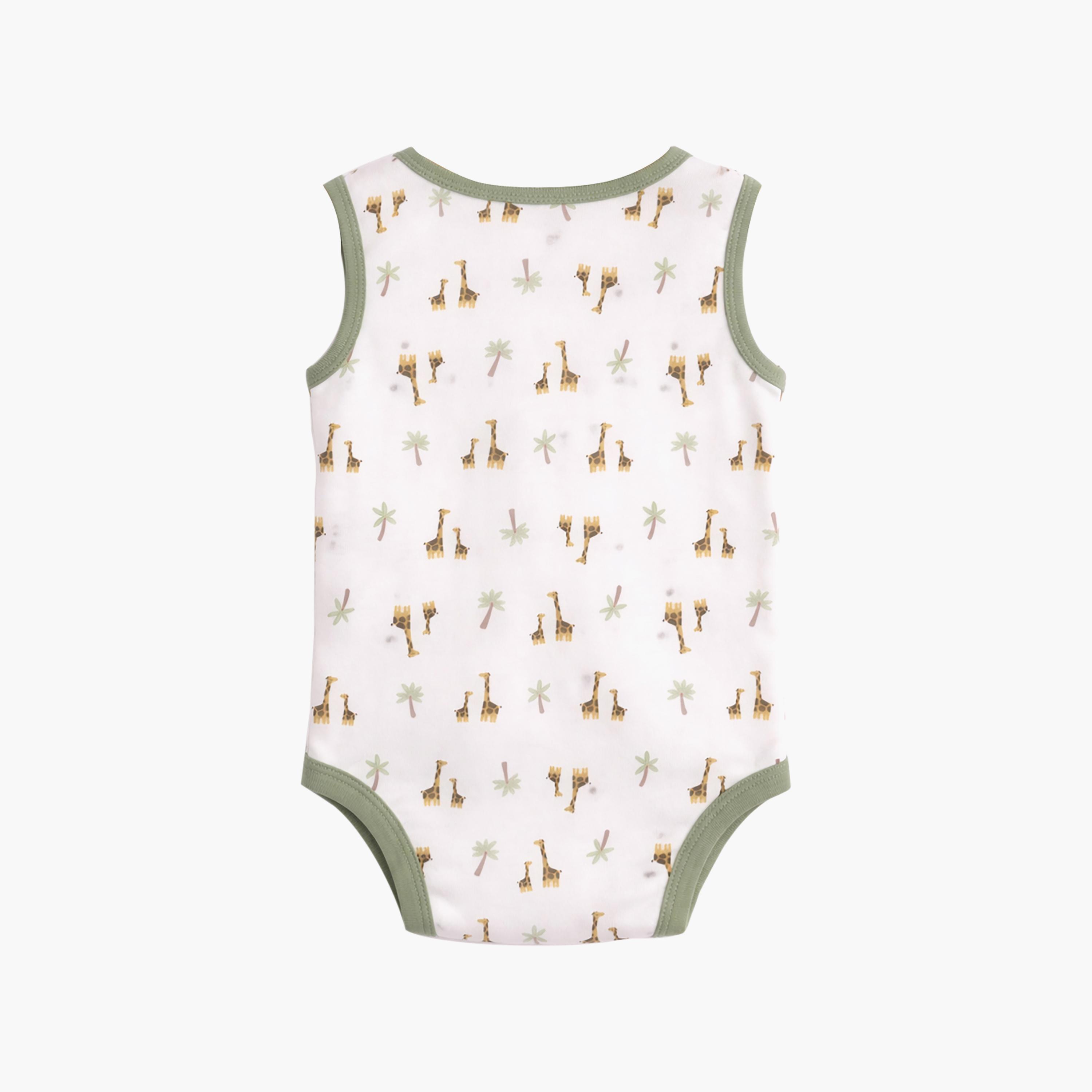 بودي سوت بدون أكمام بطبعة زرافة مكون من 3 قطع من فيكتور آند جين-baby-boys-clothing-bodysuits-image-8