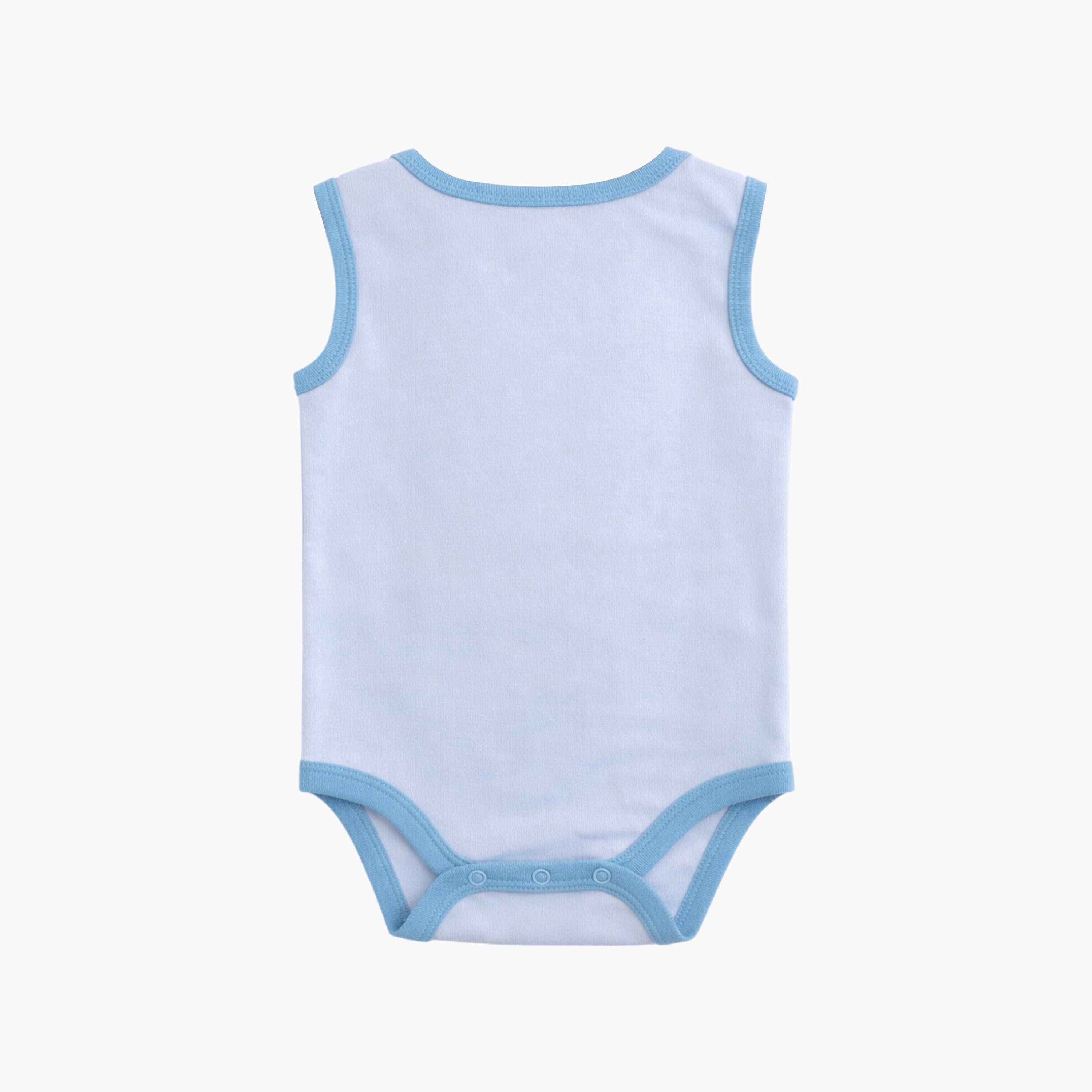 Victor and Jane 3-Piece Sleeveless Dino Printed Bodysuit-baby-boys-clothing-bodysuits-image-4